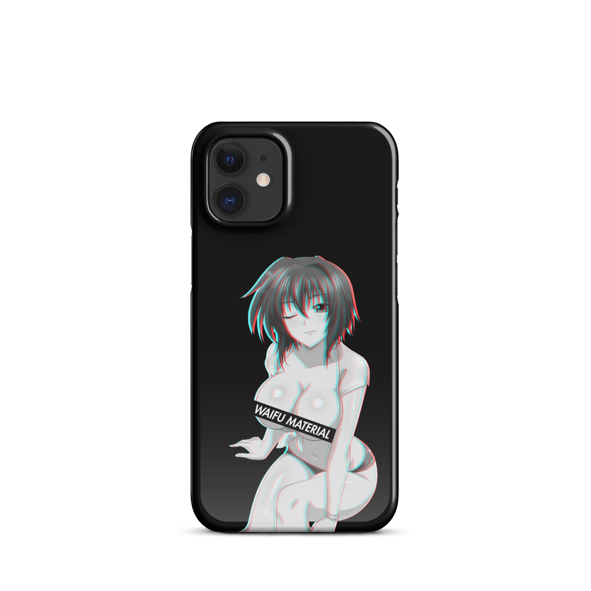 Xenovia Waifu Material - Black Edition #003 iPhone Premium Case