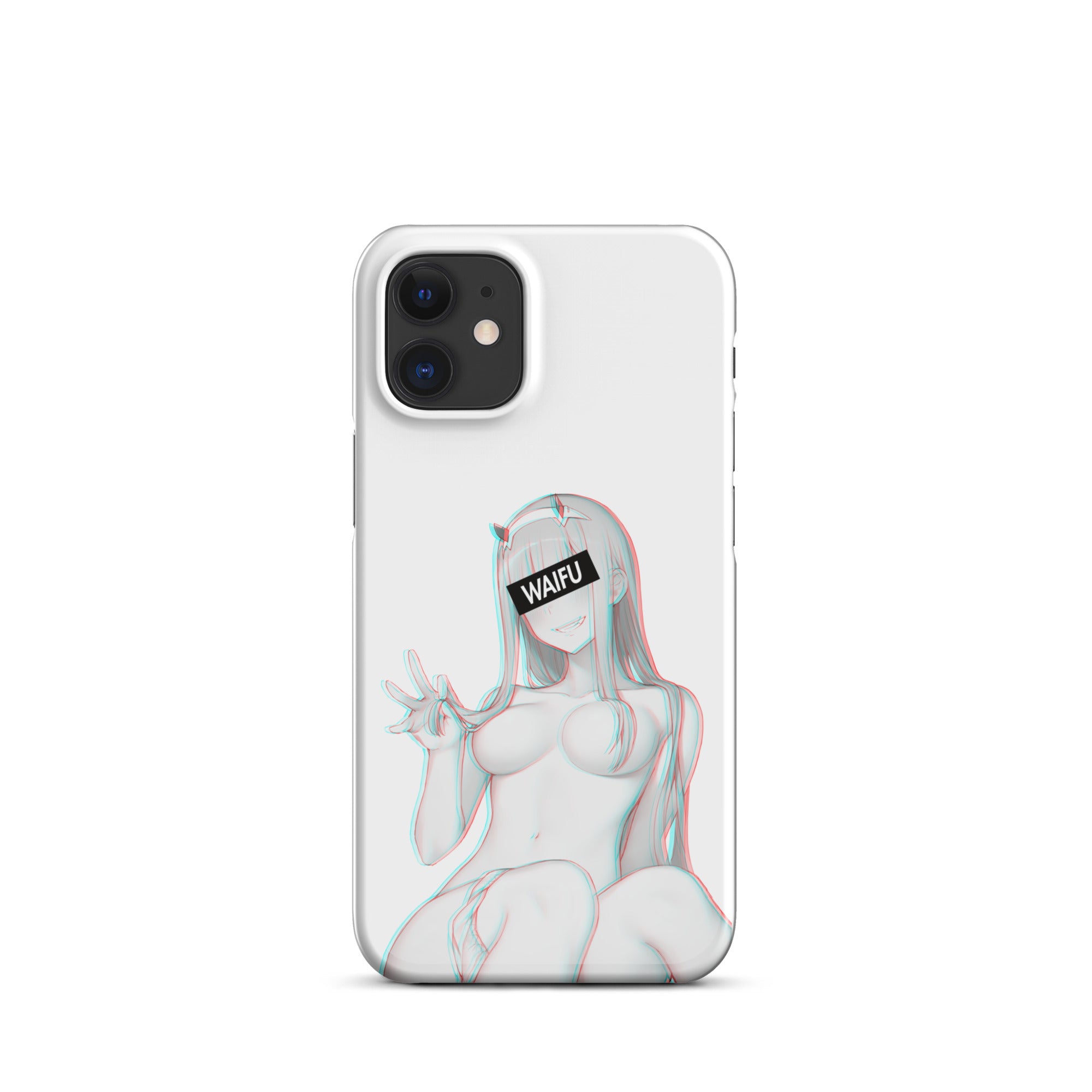 Zero Two Waifu Material #006 iPhone Premium Case