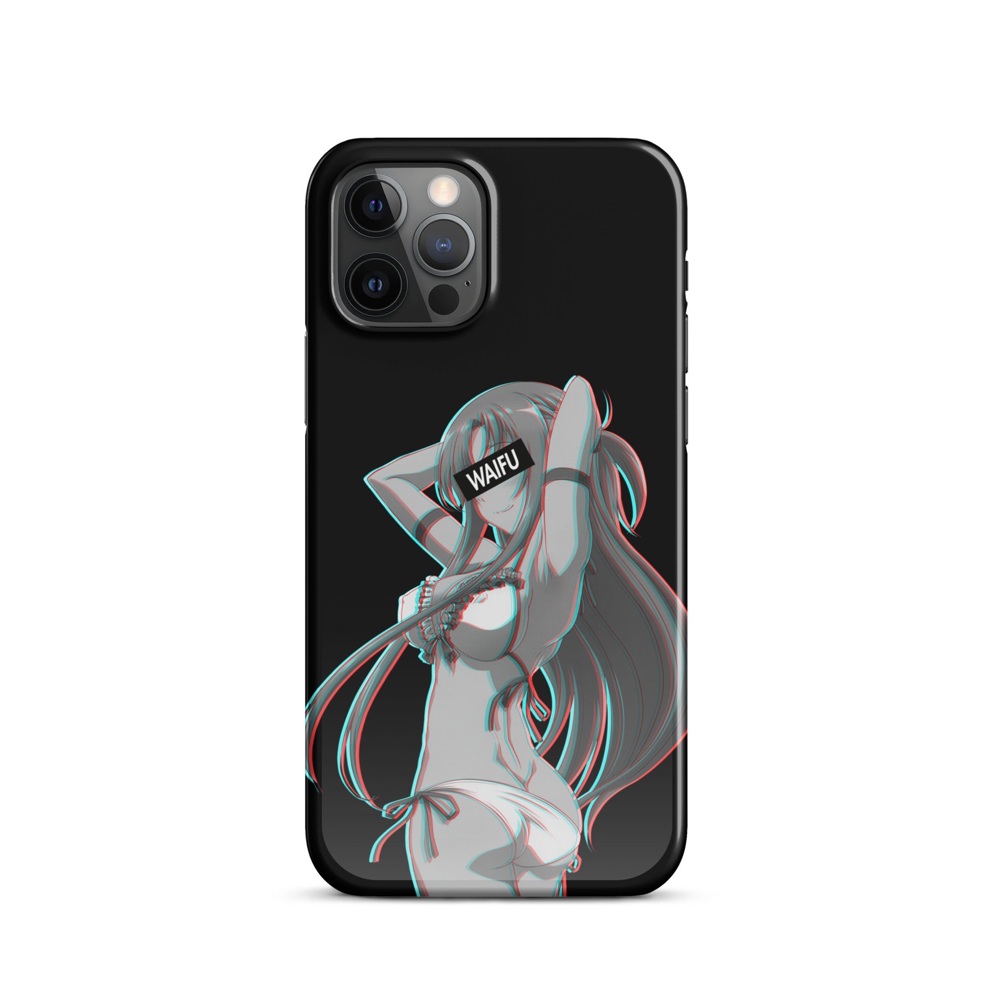 Asuna Waifu Material - Black Edition #002 iPhone Premium Case