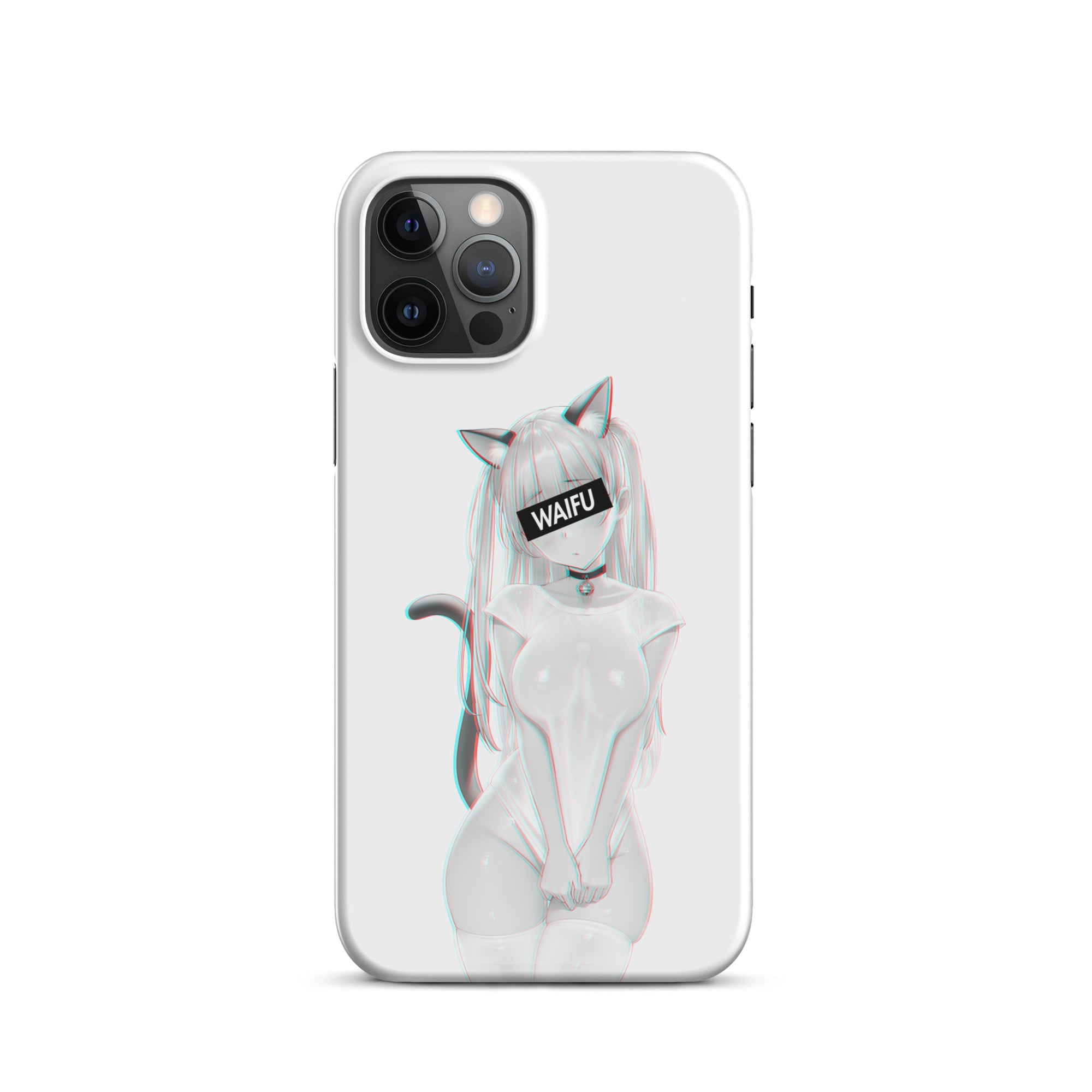 Cute Anime Girl Waifu Material #002 iPhone Premium Case