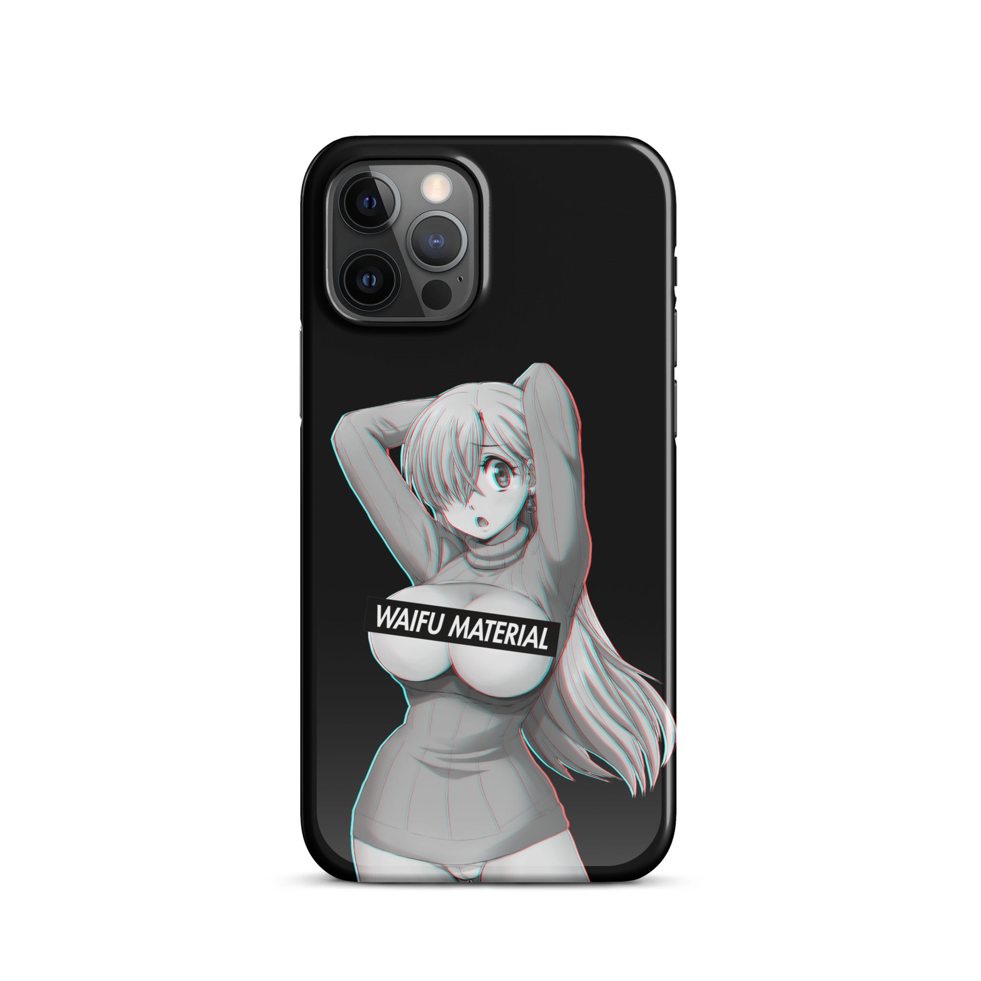 Elizabeth Waifu Material - Black Edition #001 iPhone Premium Case