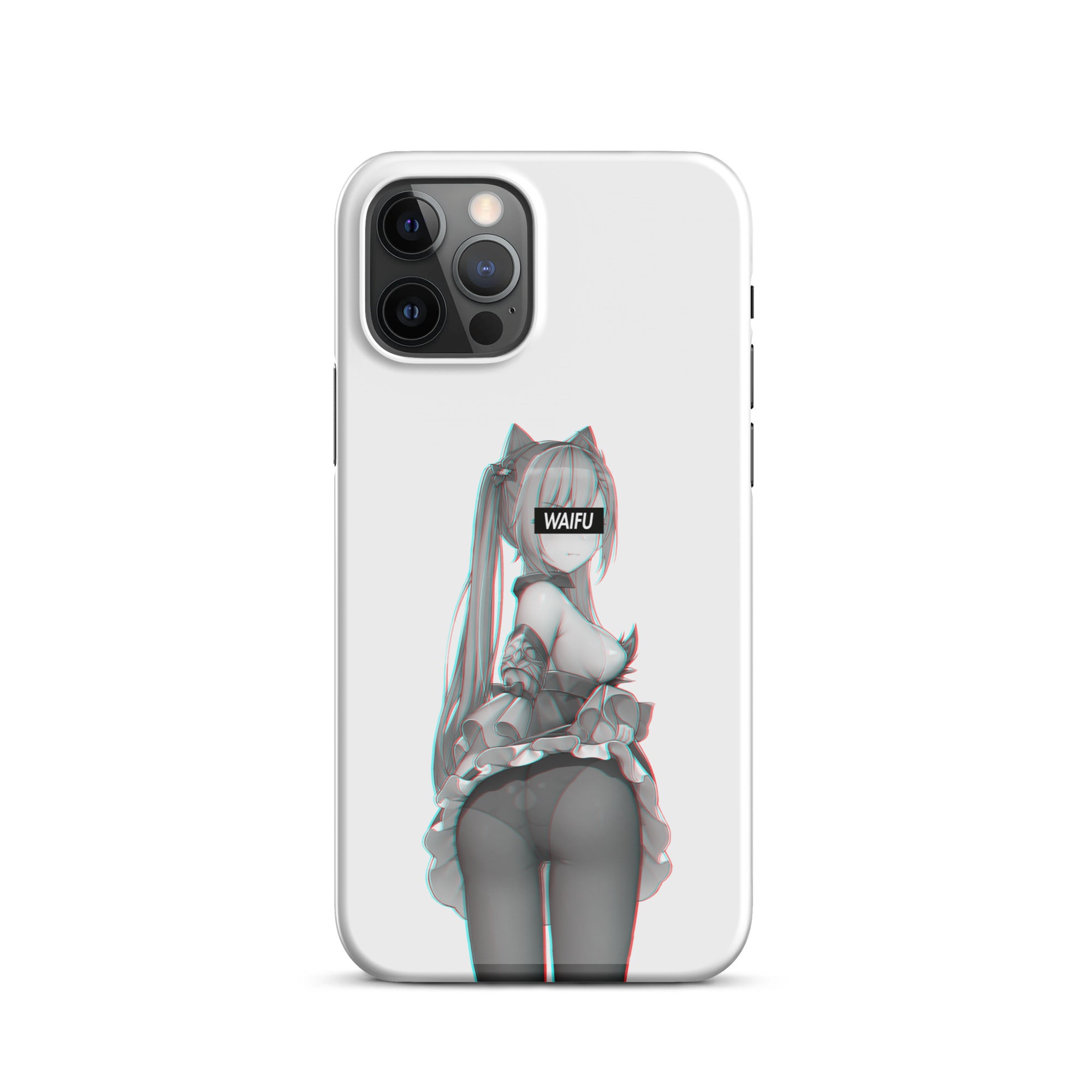 Keqing Waifu Material #001 iPhone Premium Case