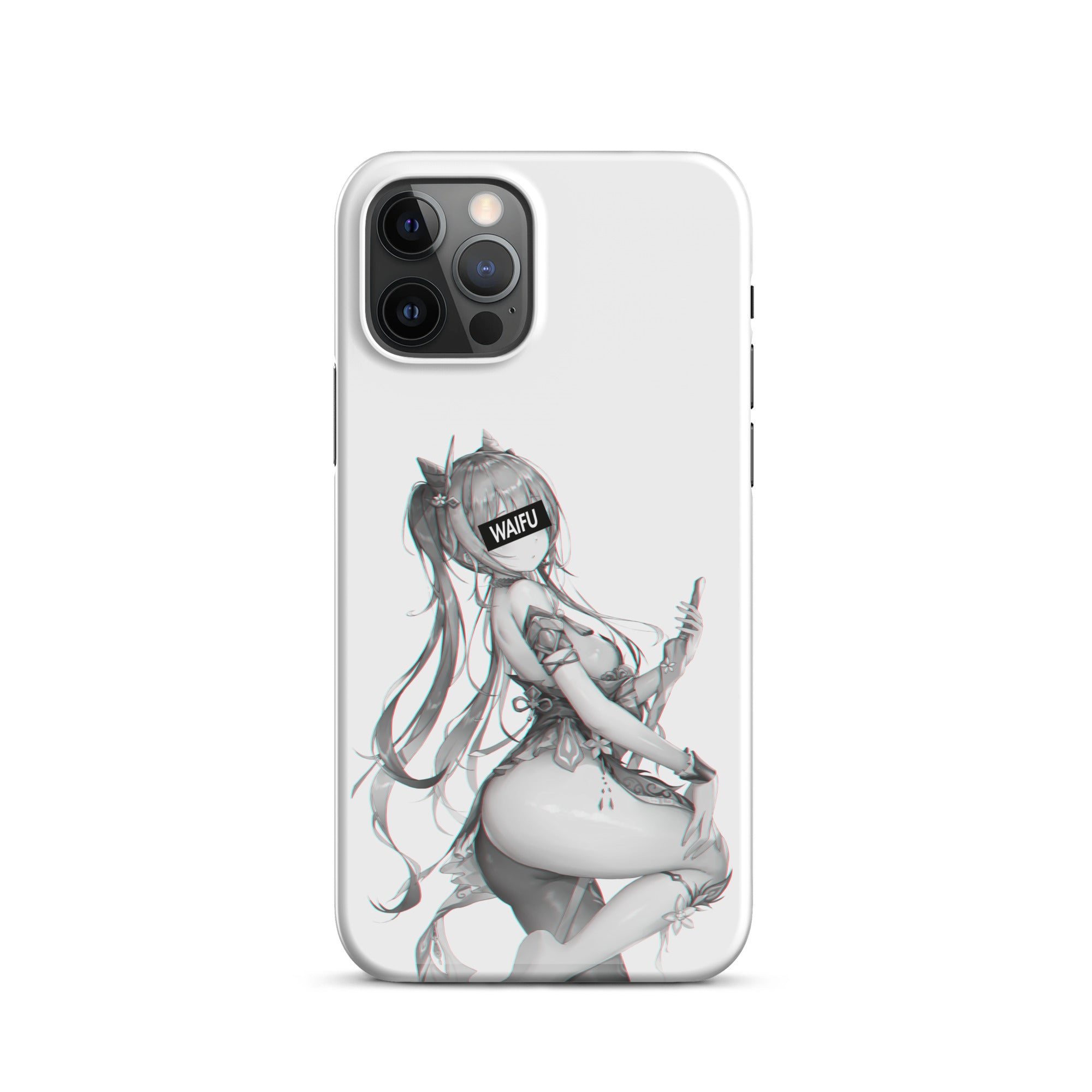 Keqing Waifu Material #003 iPhone Premium Case