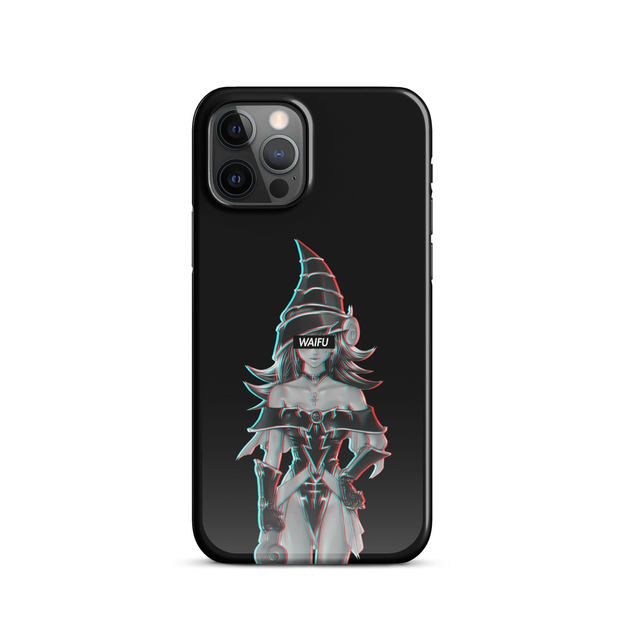 Magical Gal Waifu Material - Black Edition #001 iPhone Premium Case
