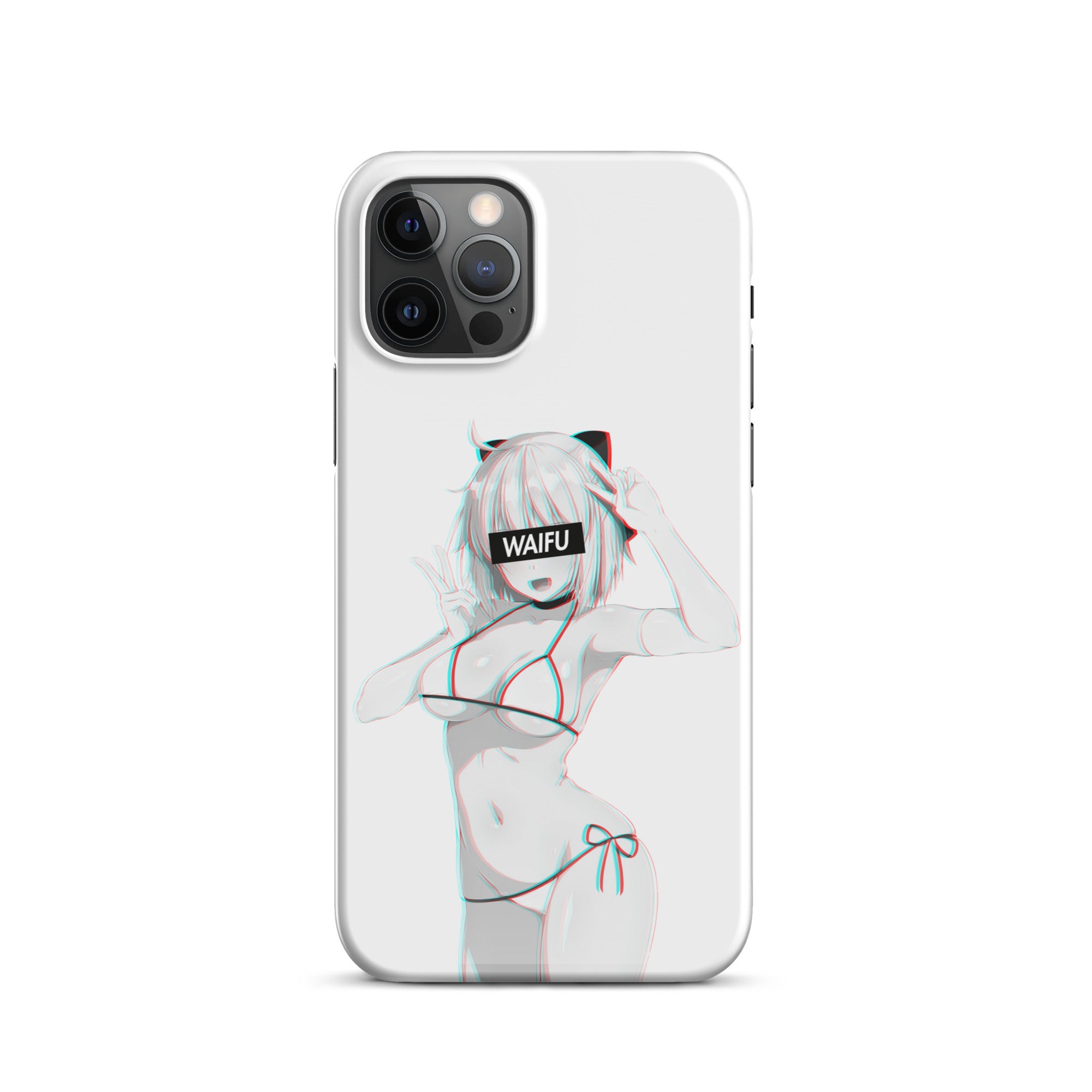 Okita Waifu Material #001 iPhone Premium Case