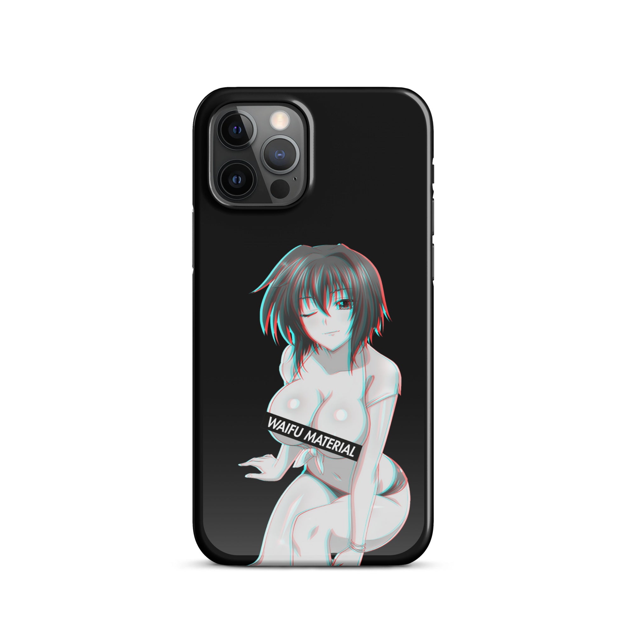 Xenovia Waifu Material - Black Edition #003 iPhone Premium Case