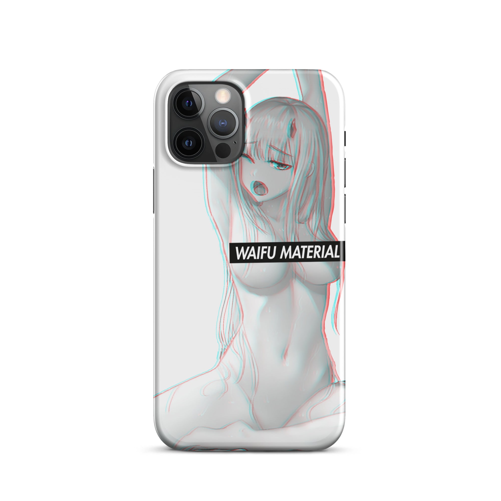Zero Two Waifu Material #003 iPhone Premium Case