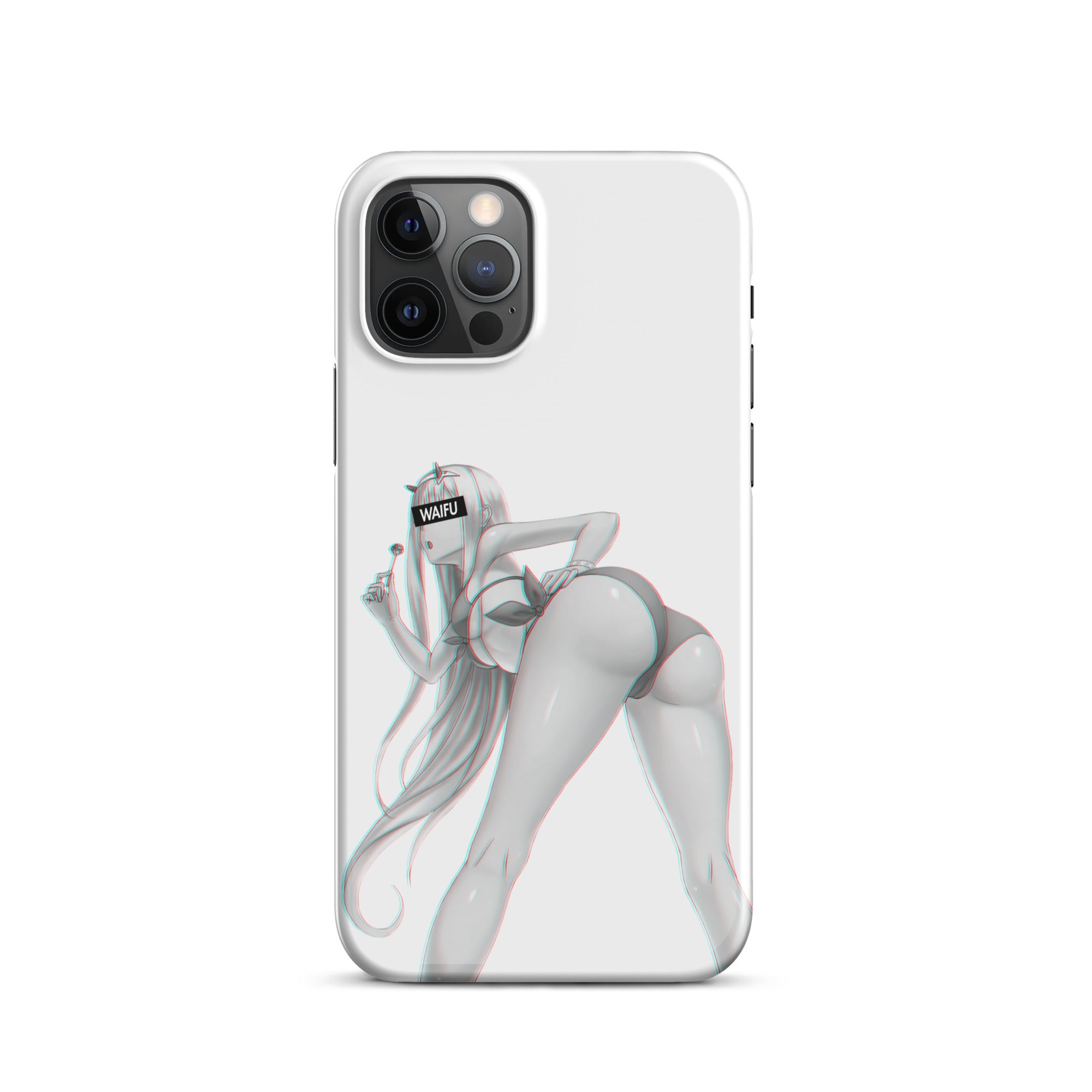 Zero Two Waifu Material #005 iPhone Premium Case