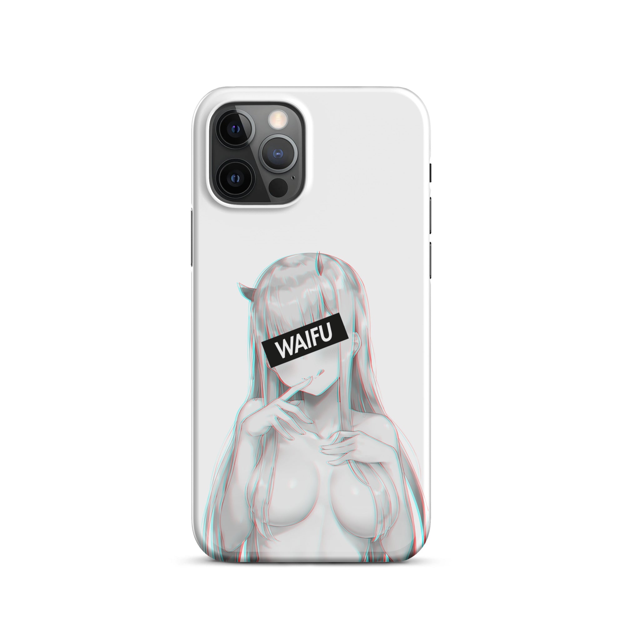 Zero Two Waifu Material #007 iPhone Premium Case