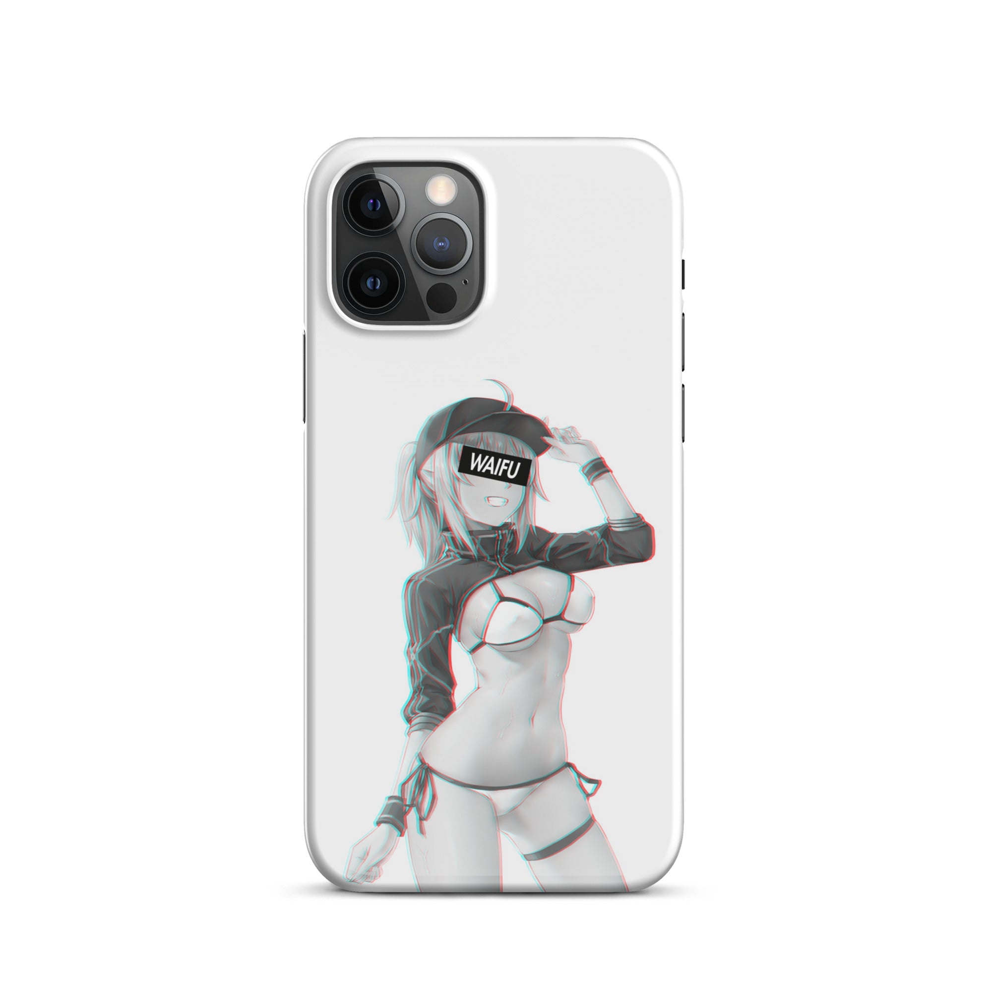 Mysterious Heroine Waifu Material #004 iPhone Premium Case