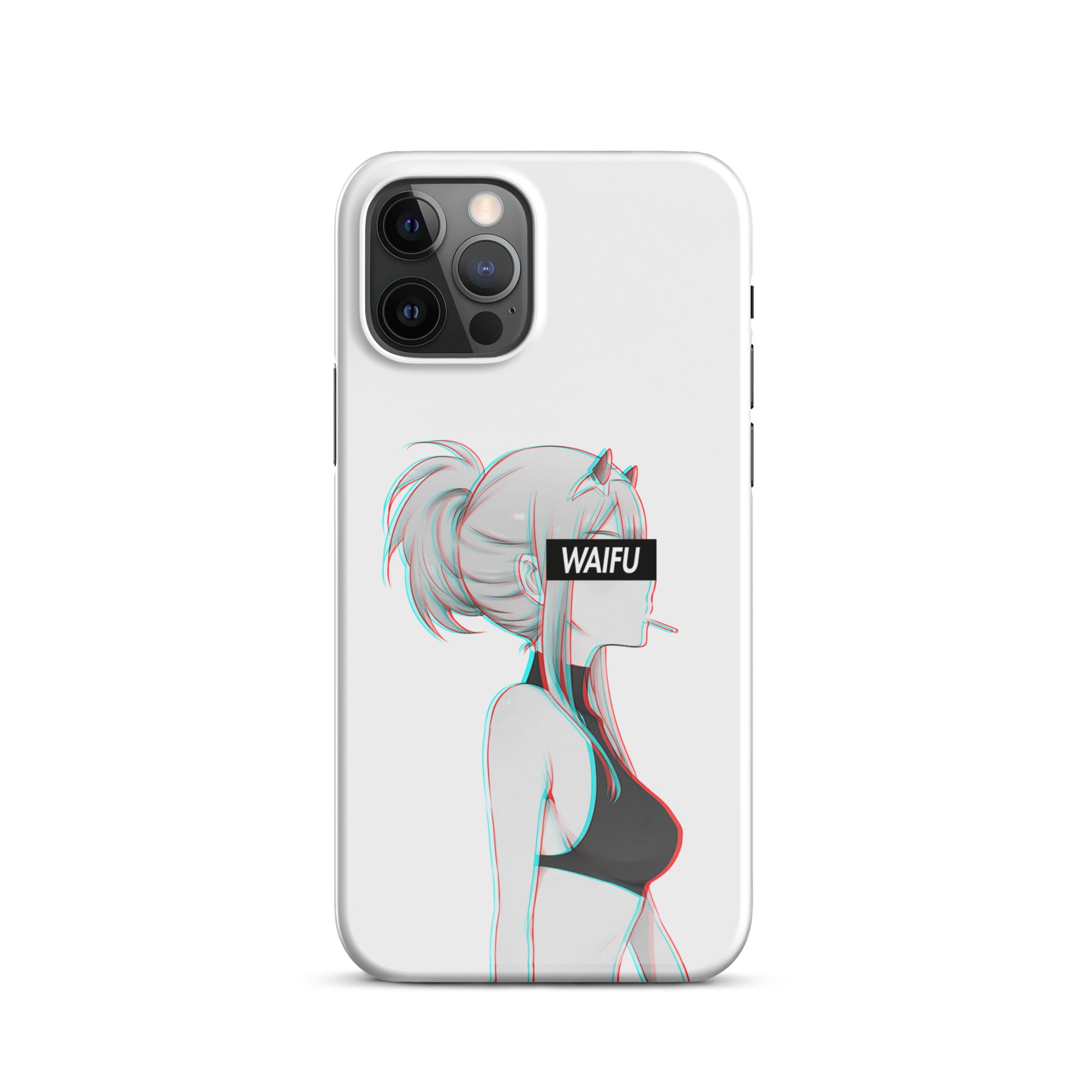 Zero Two Waifu Material #009 iPhone Premium Case