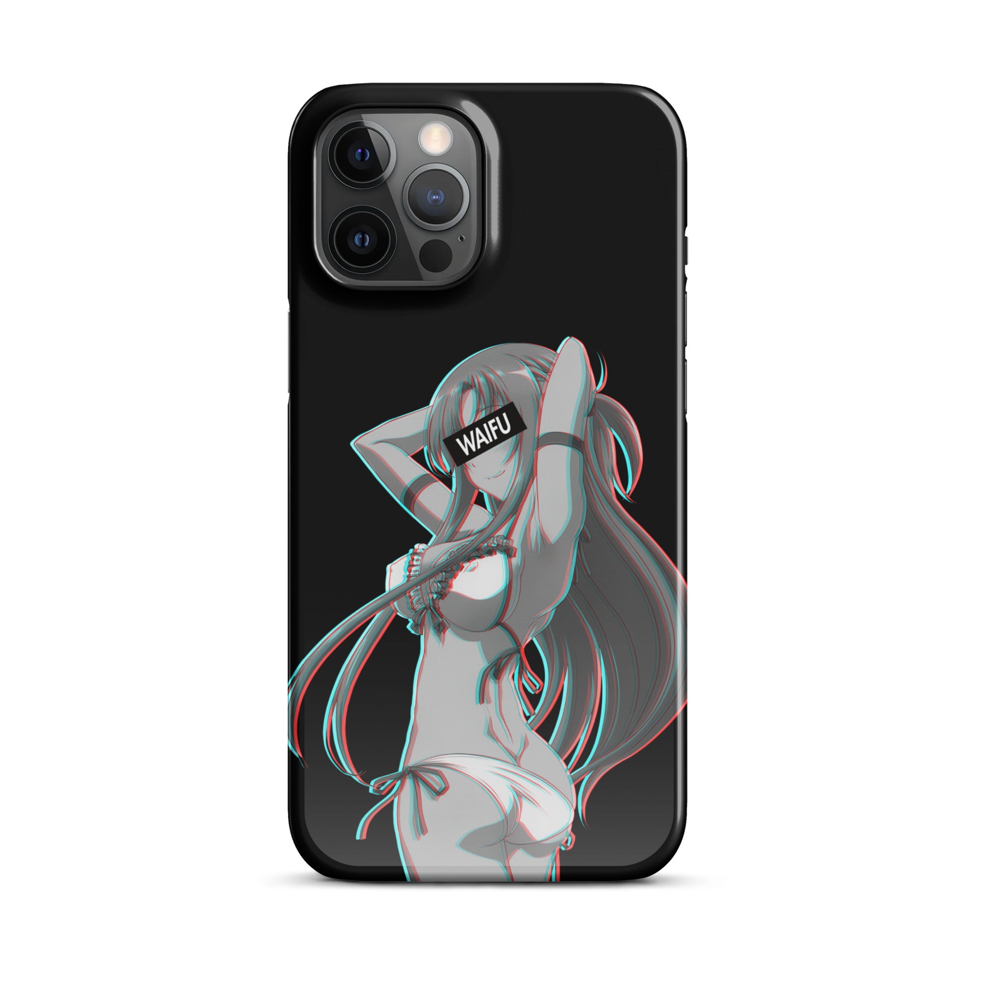 Asuna Waifu Material - Black Edition #002 iPhone Premium Case