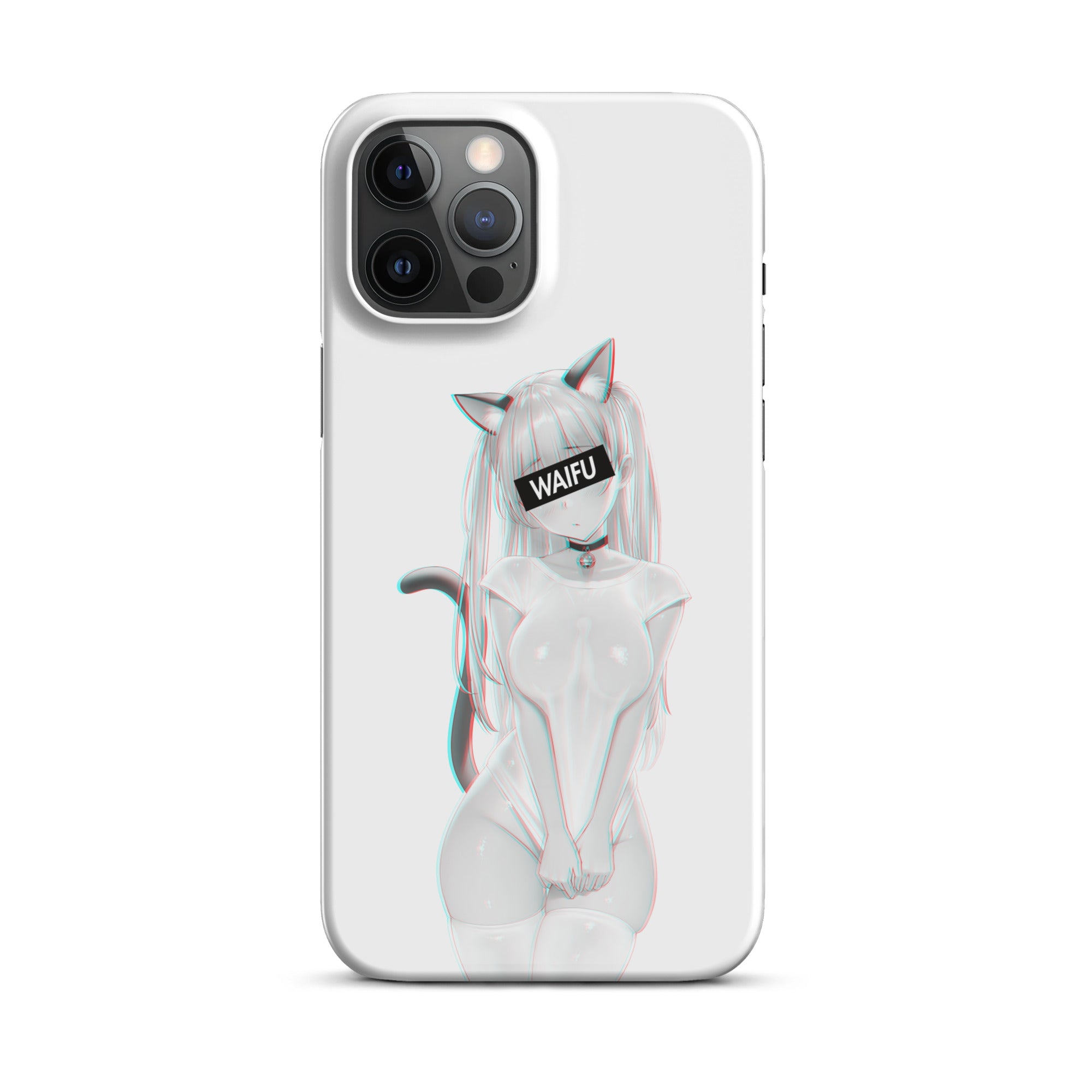 Cute Anime Girl Waifu Material #002 iPhone Premium Case
