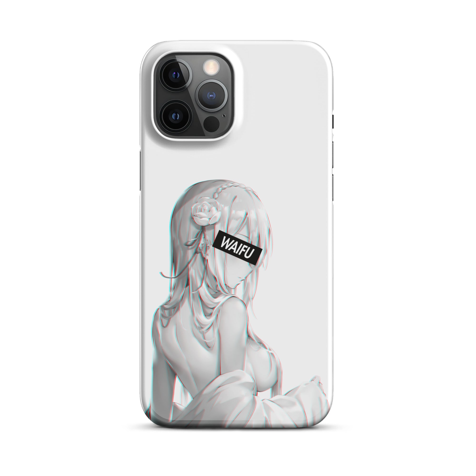 Emilia Waifu Material #001 iPhone Premium Case