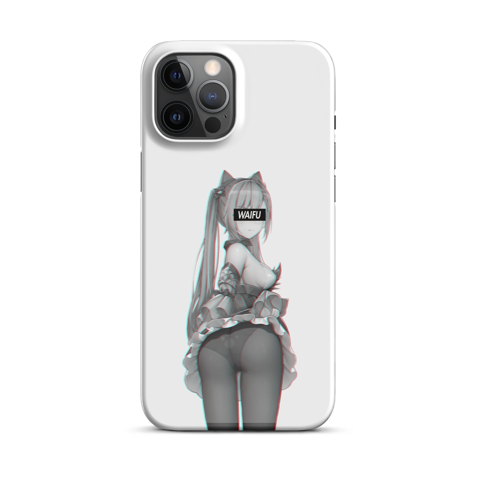 Keqing Waifu Material #001 iPhone Premium Case