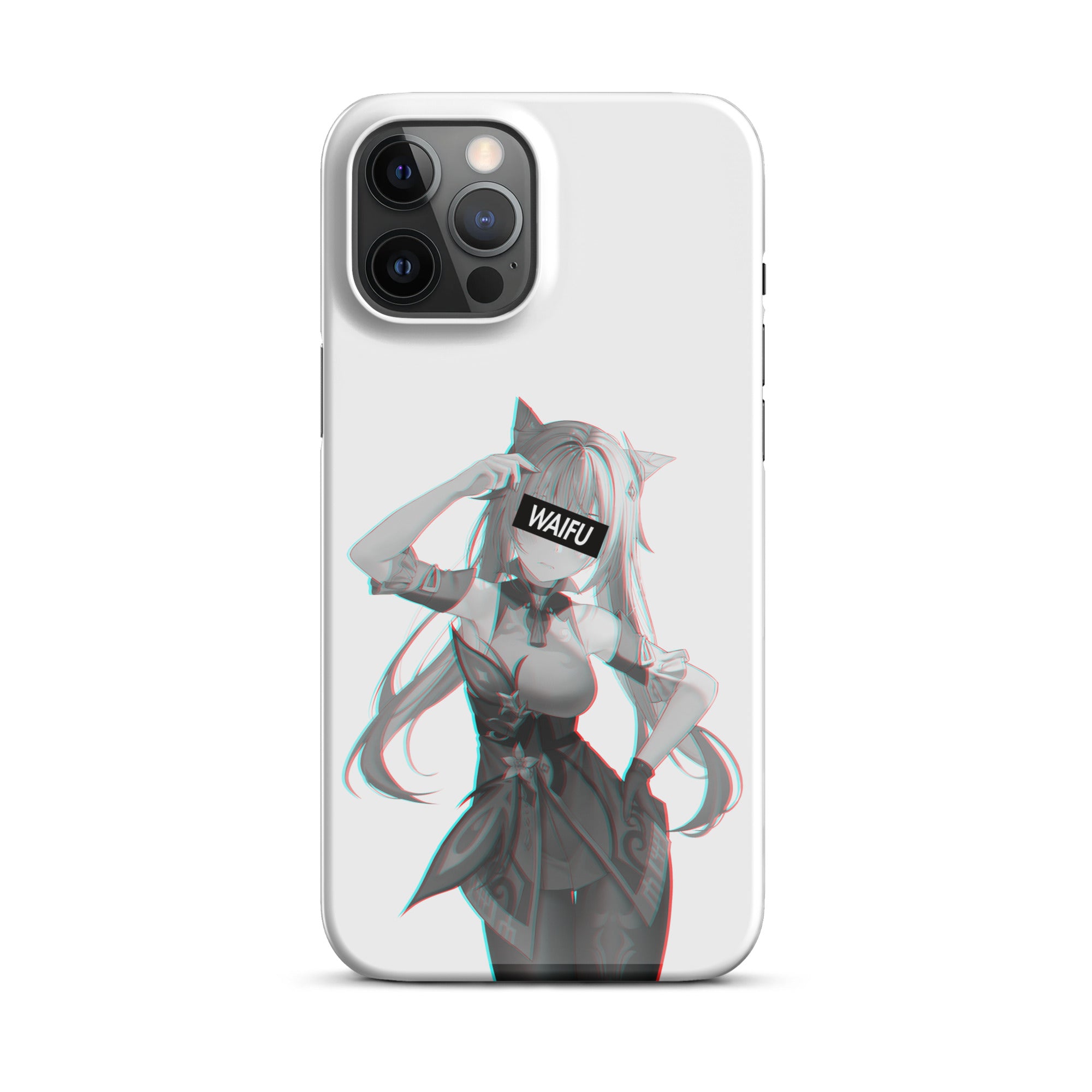 Keqing Waifu Material #004 iPhone Premium Case