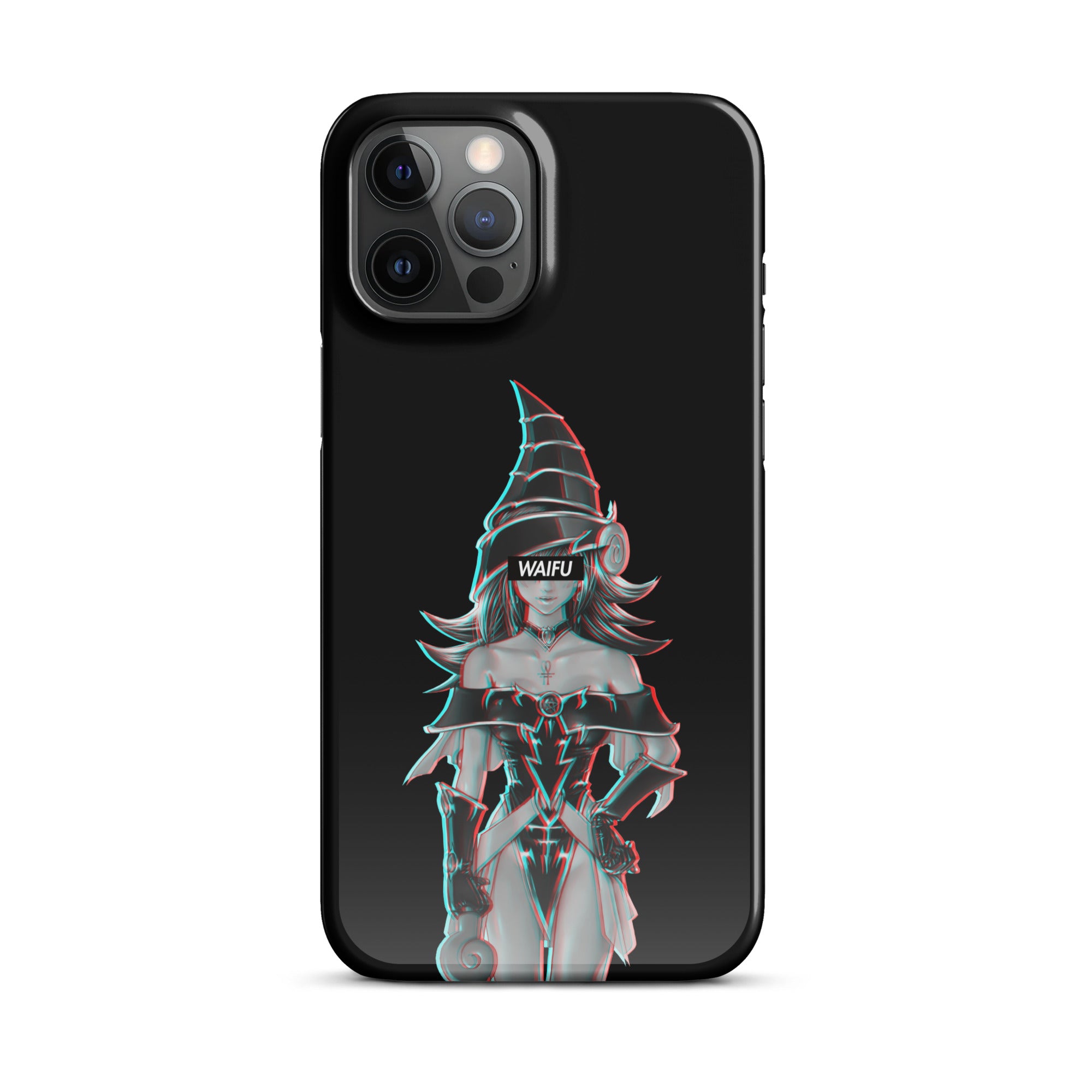 Magical Gal Waifu Material - Black Edition #001 iPhone Premium Case