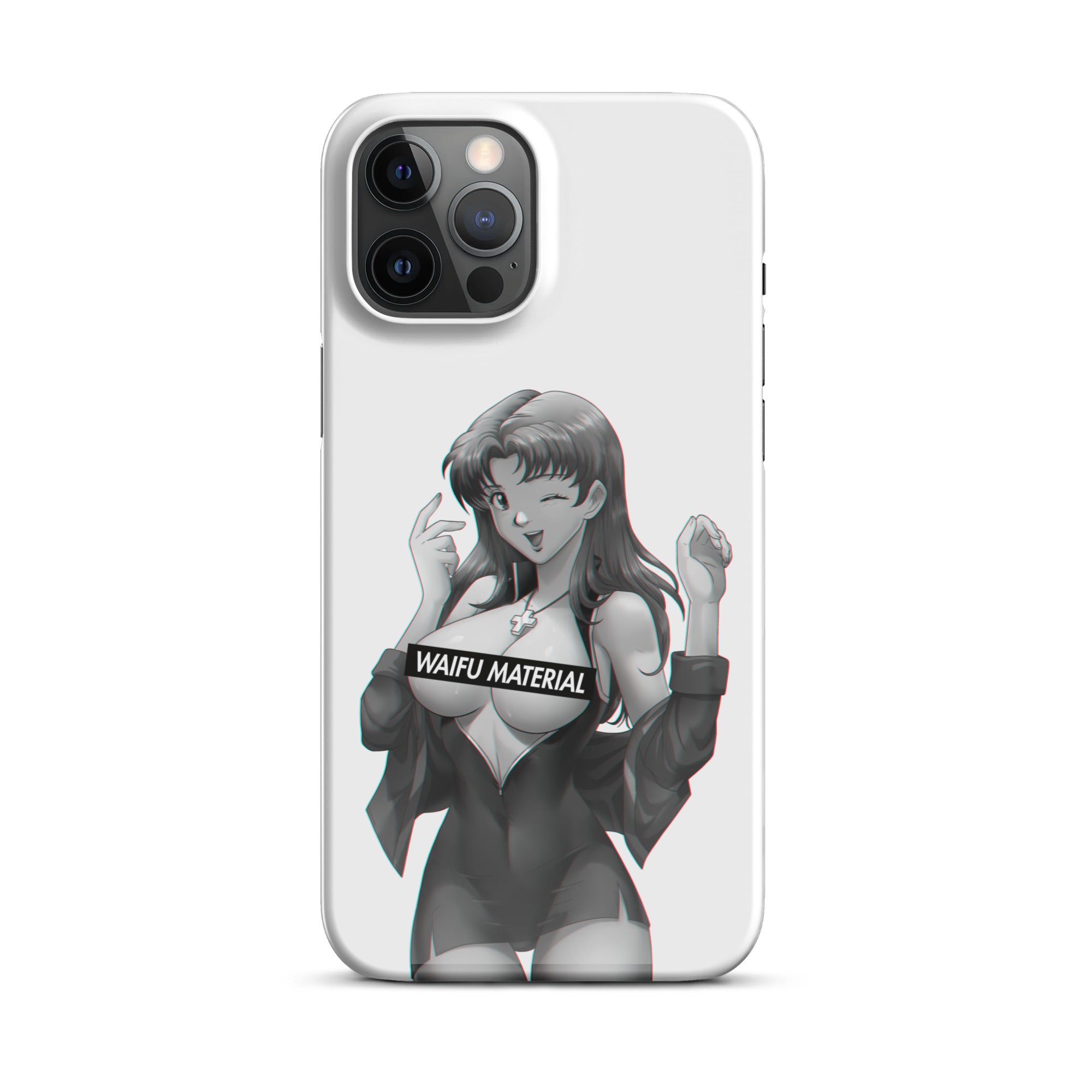 Misato Waifu Material #002 iPhone Premium Case