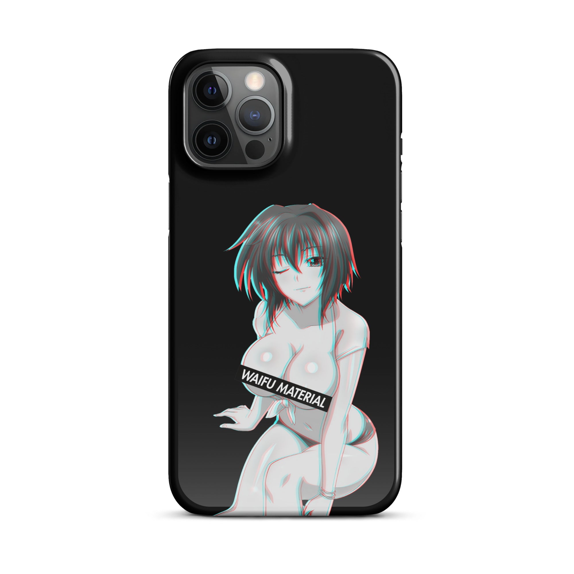 Xenovia Waifu Material - Black Edition #003 iPhone Premium Case