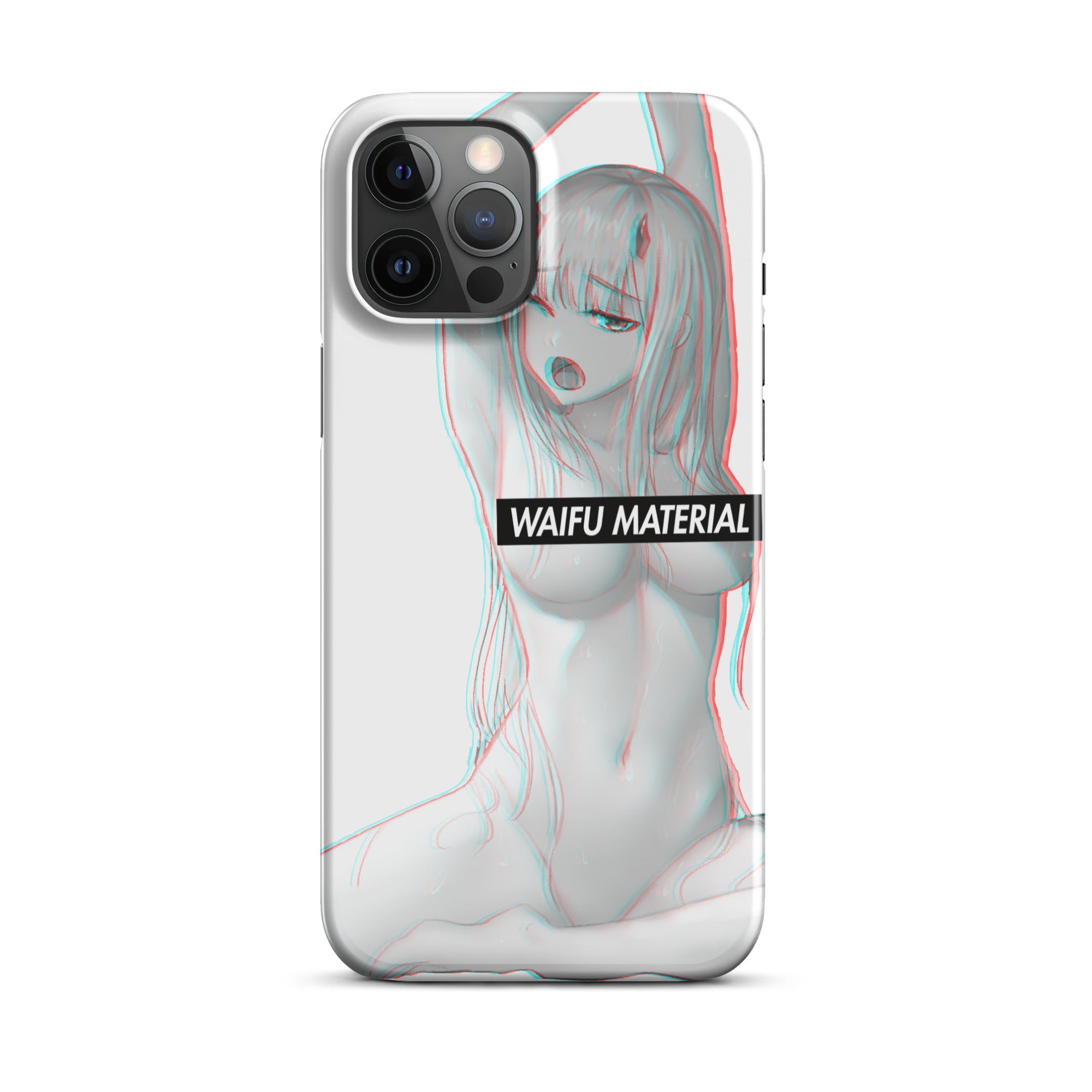 Zero Two Waifu Material #003 iPhone Premium Case