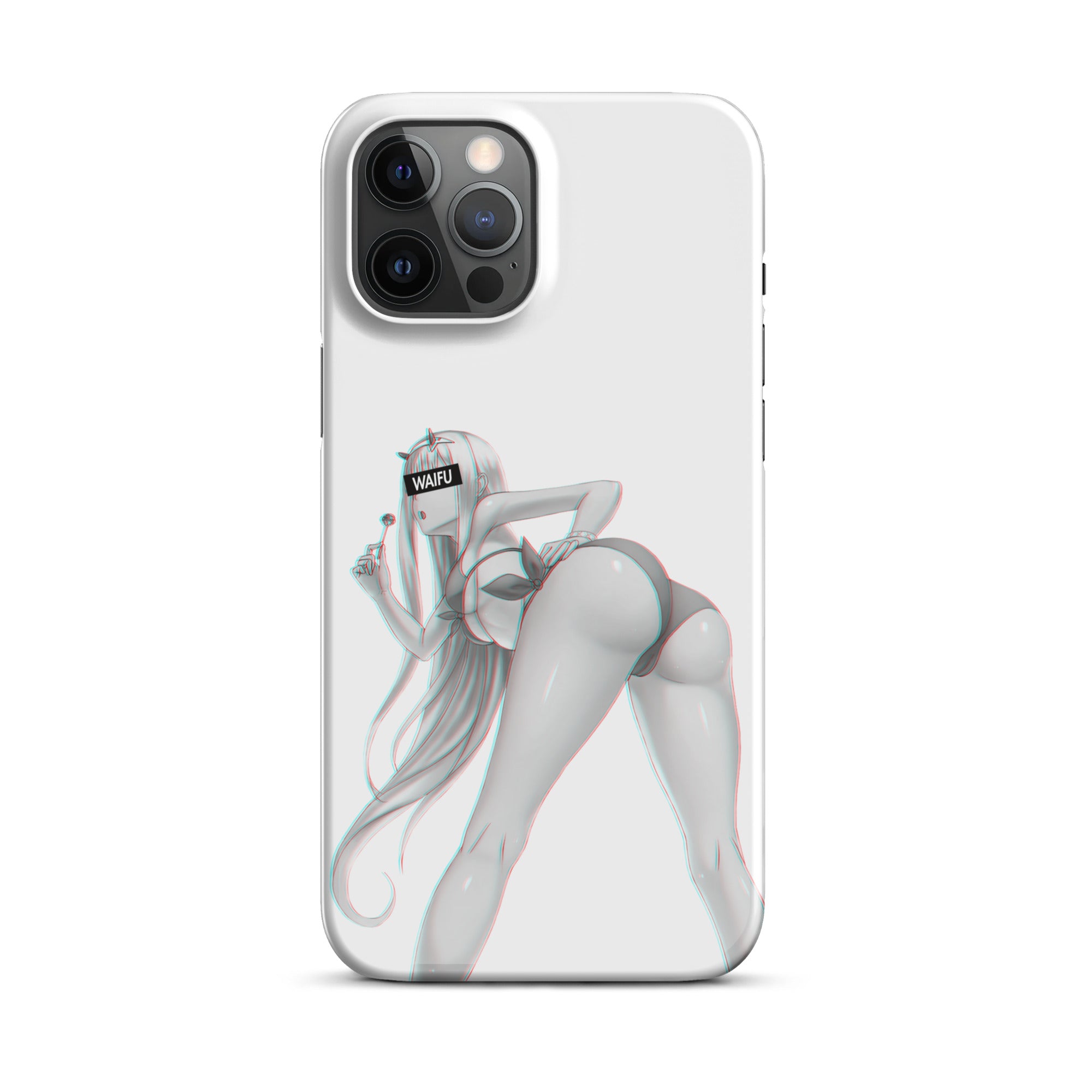 Zero Two Waifu Material #005 iPhone Premium Case