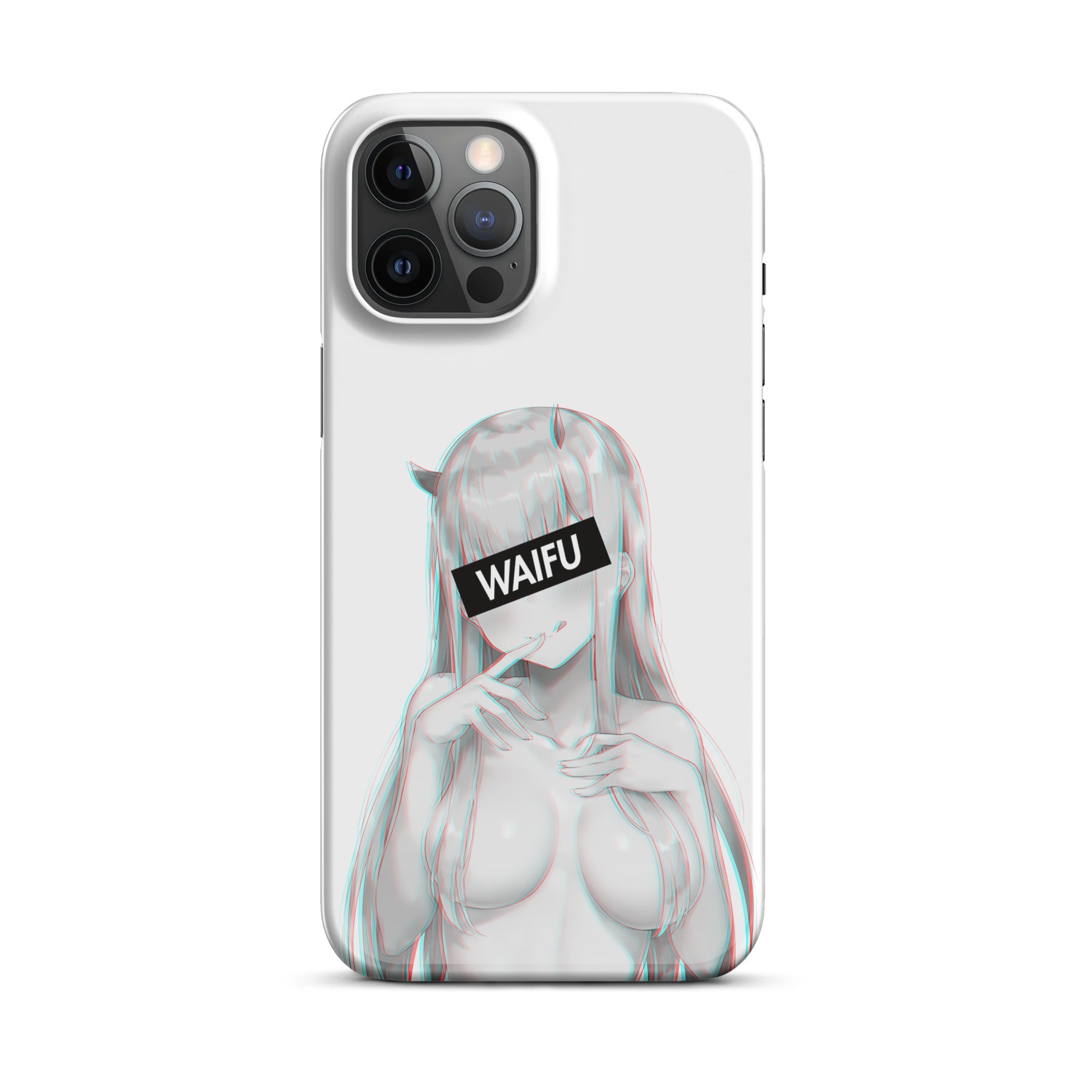 Zero Two Waifu Material #007 iPhone Premium Case