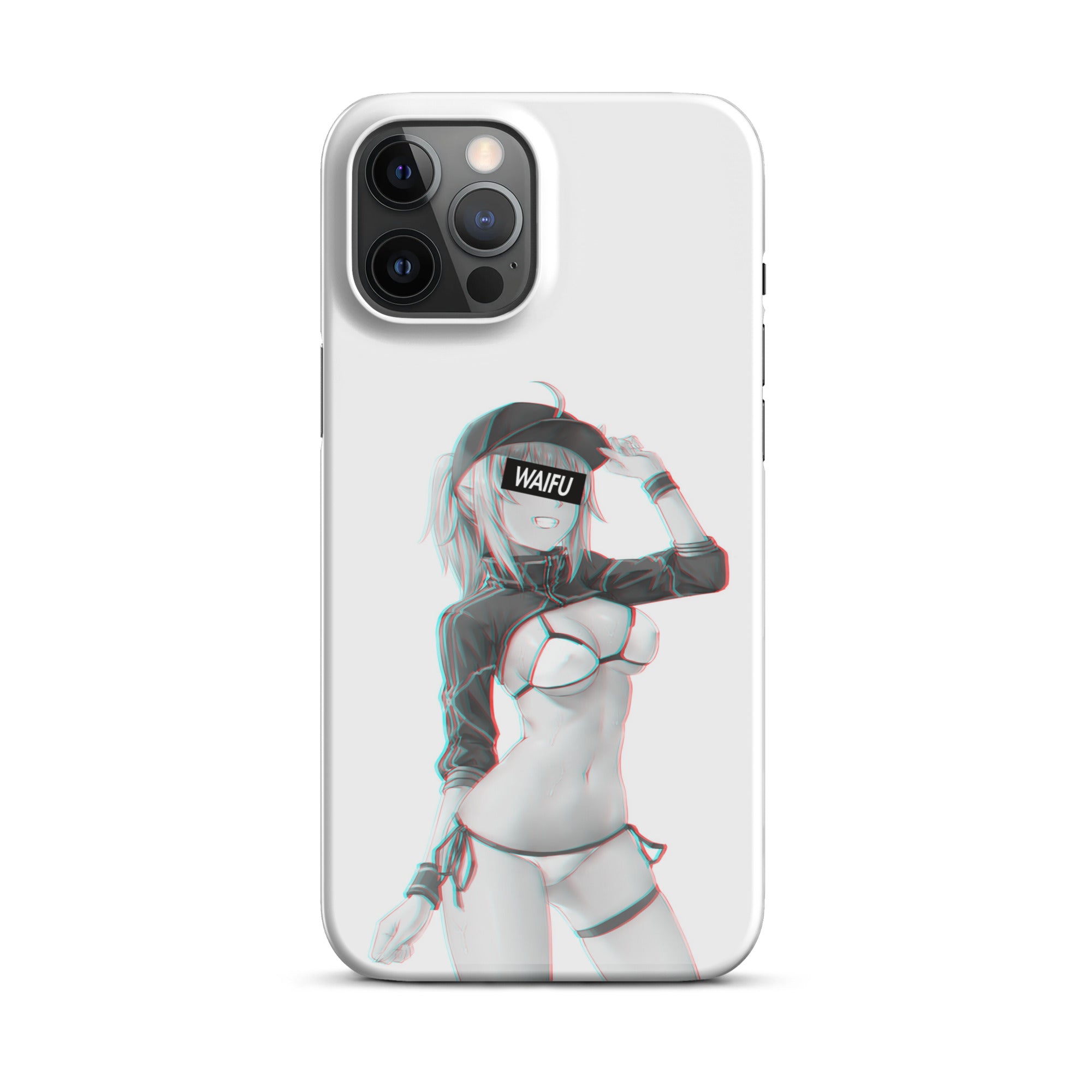 Mysterious Heroine Waifu Material #004 iPhone Premium Case