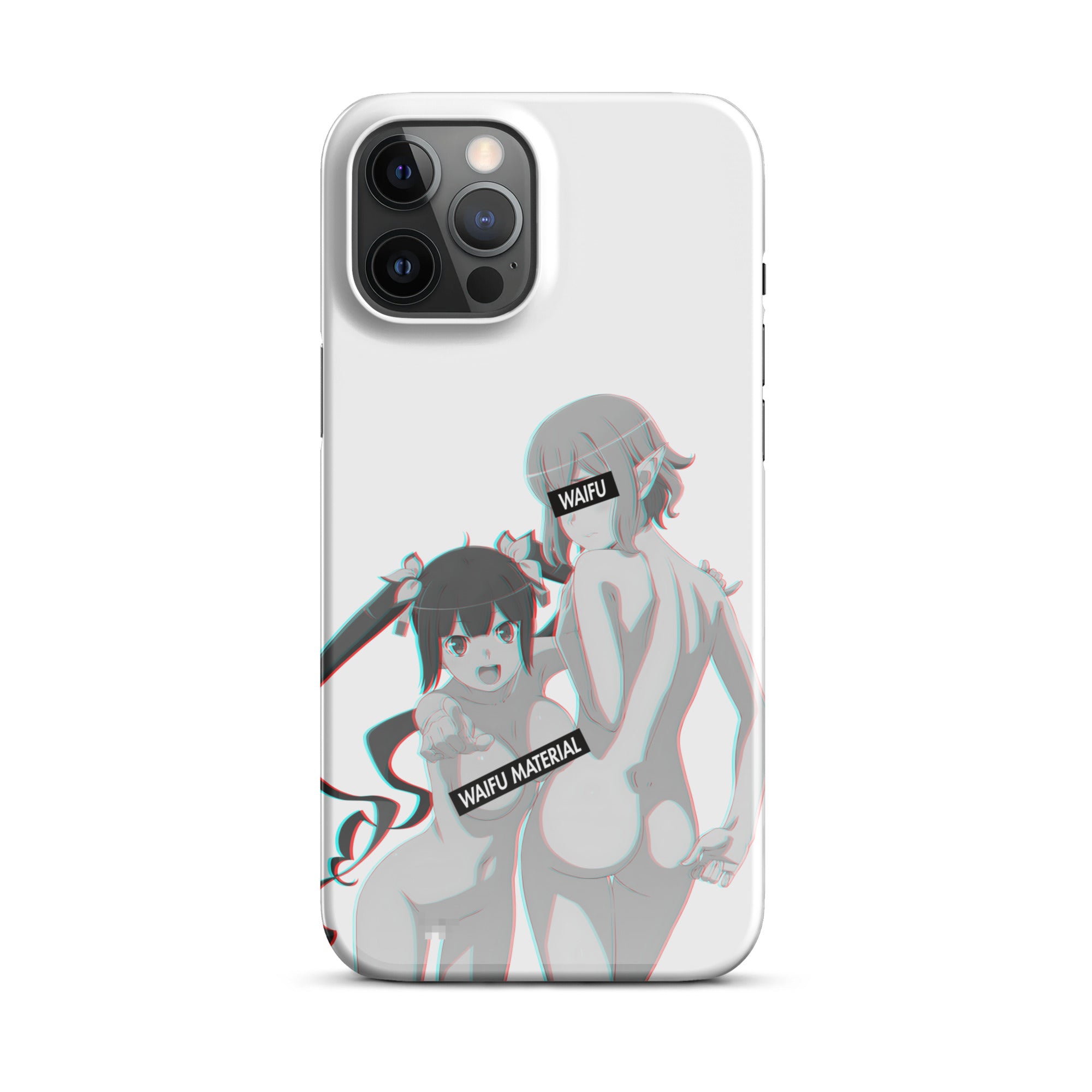 Hestia & Ryuu Waifu Material #001 iPhone Premium Case