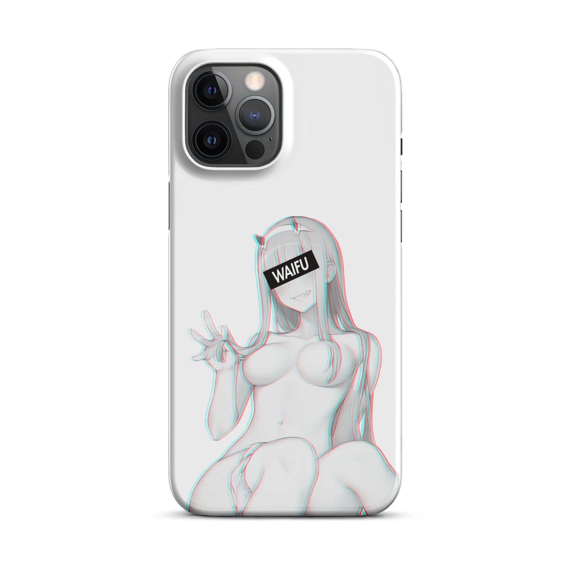 Zero Two Waifu Material #006 iPhone Premium Case
