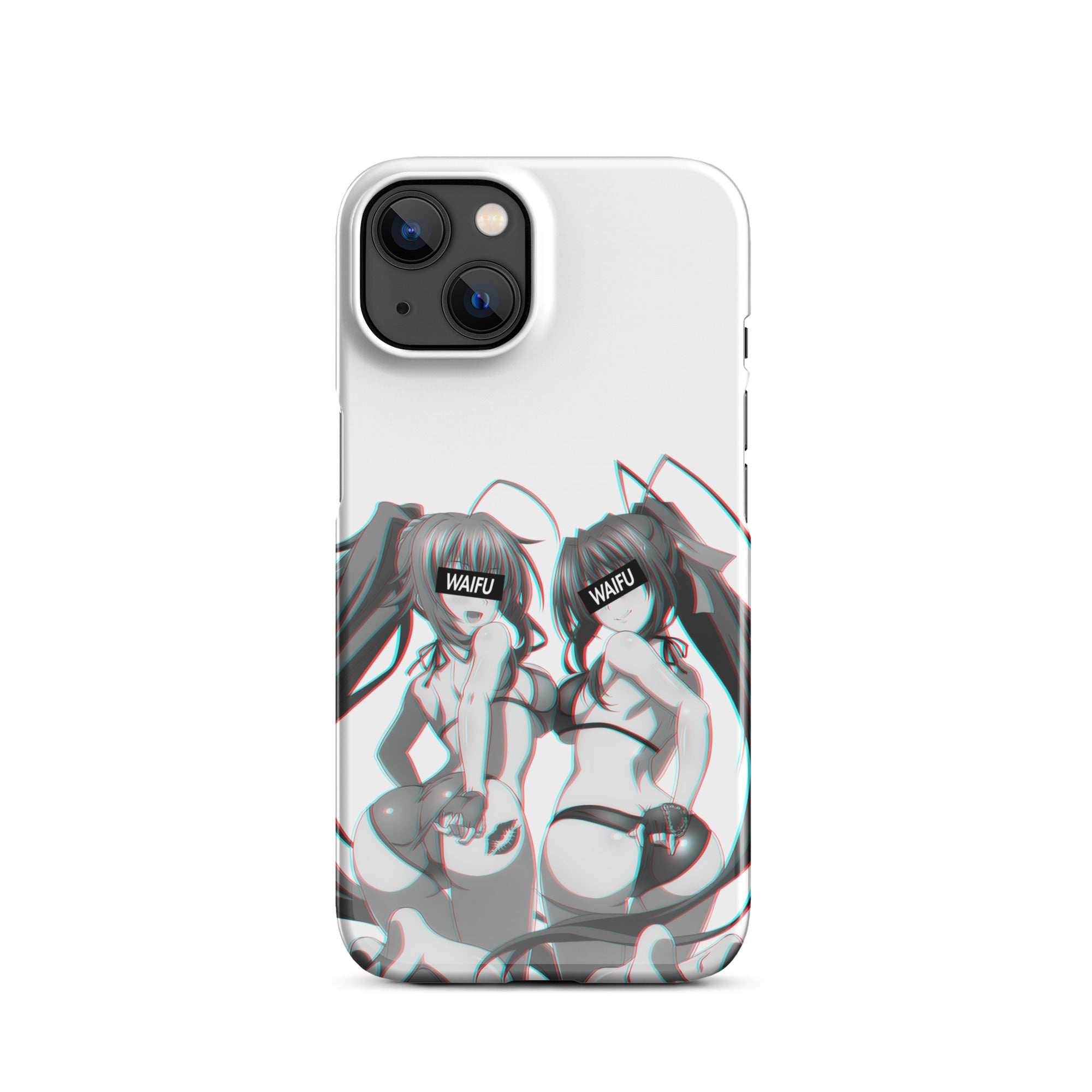 Akeno & Rias Waifu Material #001 iPhone Premium Case