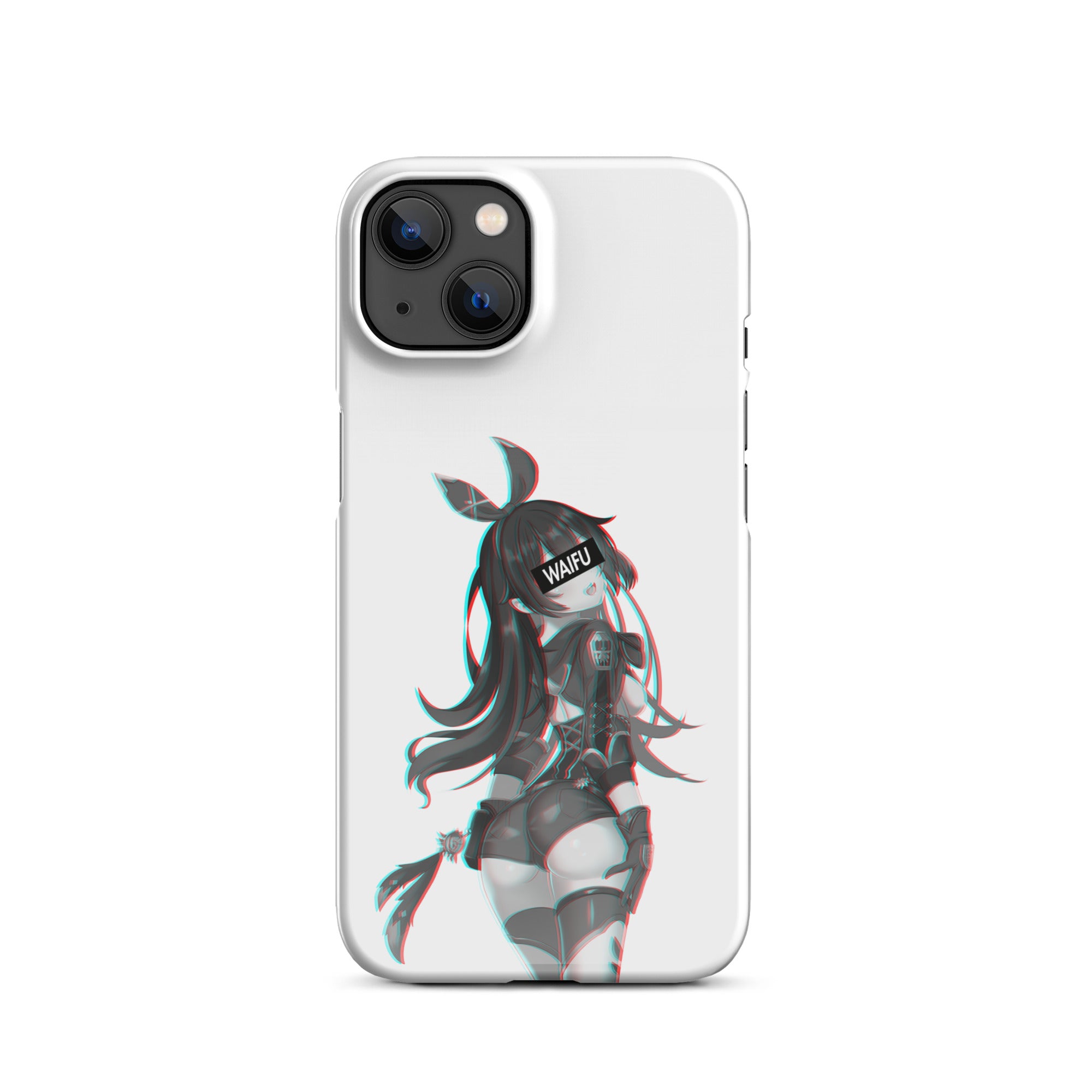 Amber Waifu Material #002 iPhone Premium Case