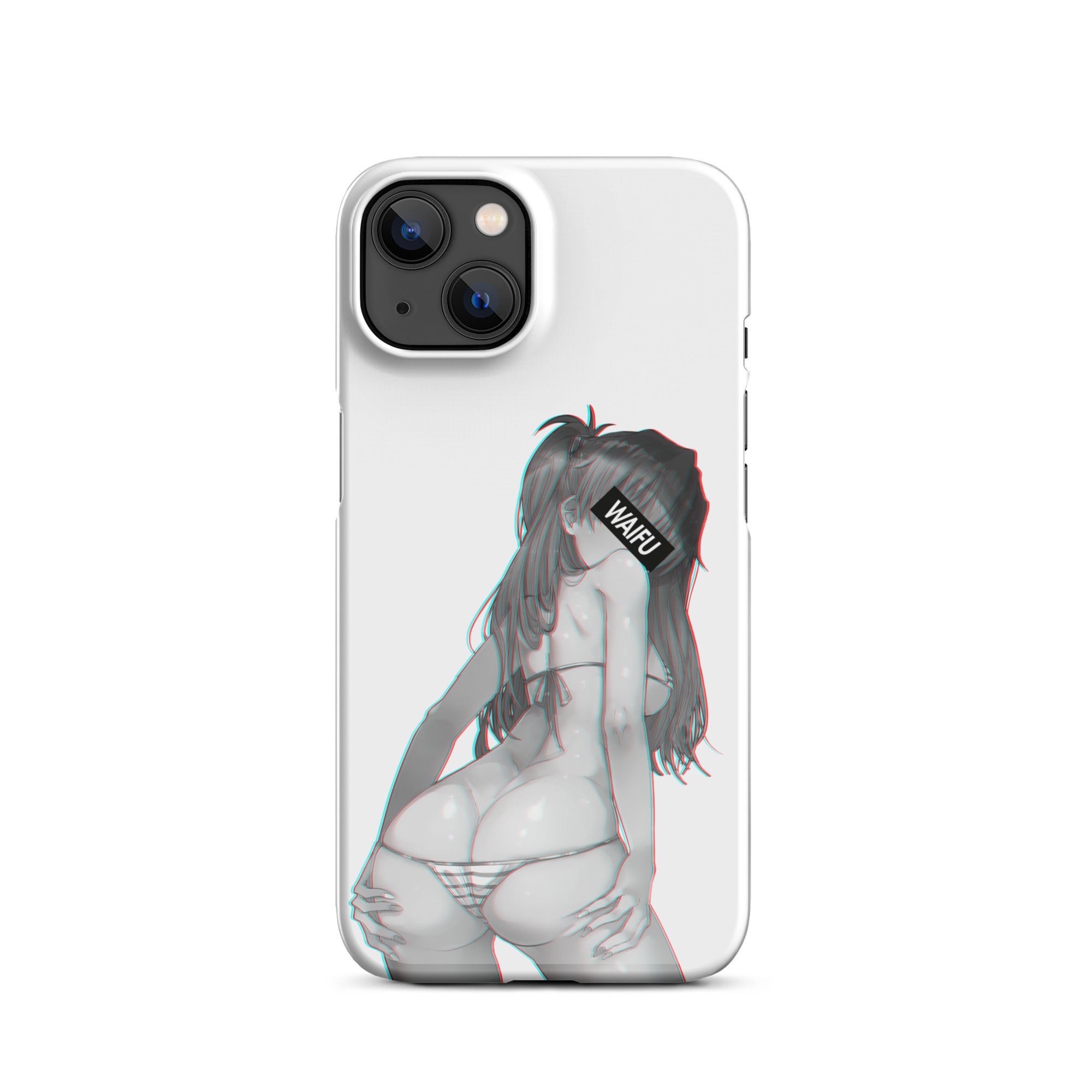 Asuka Waifu Material #002 iPhone Premium Case