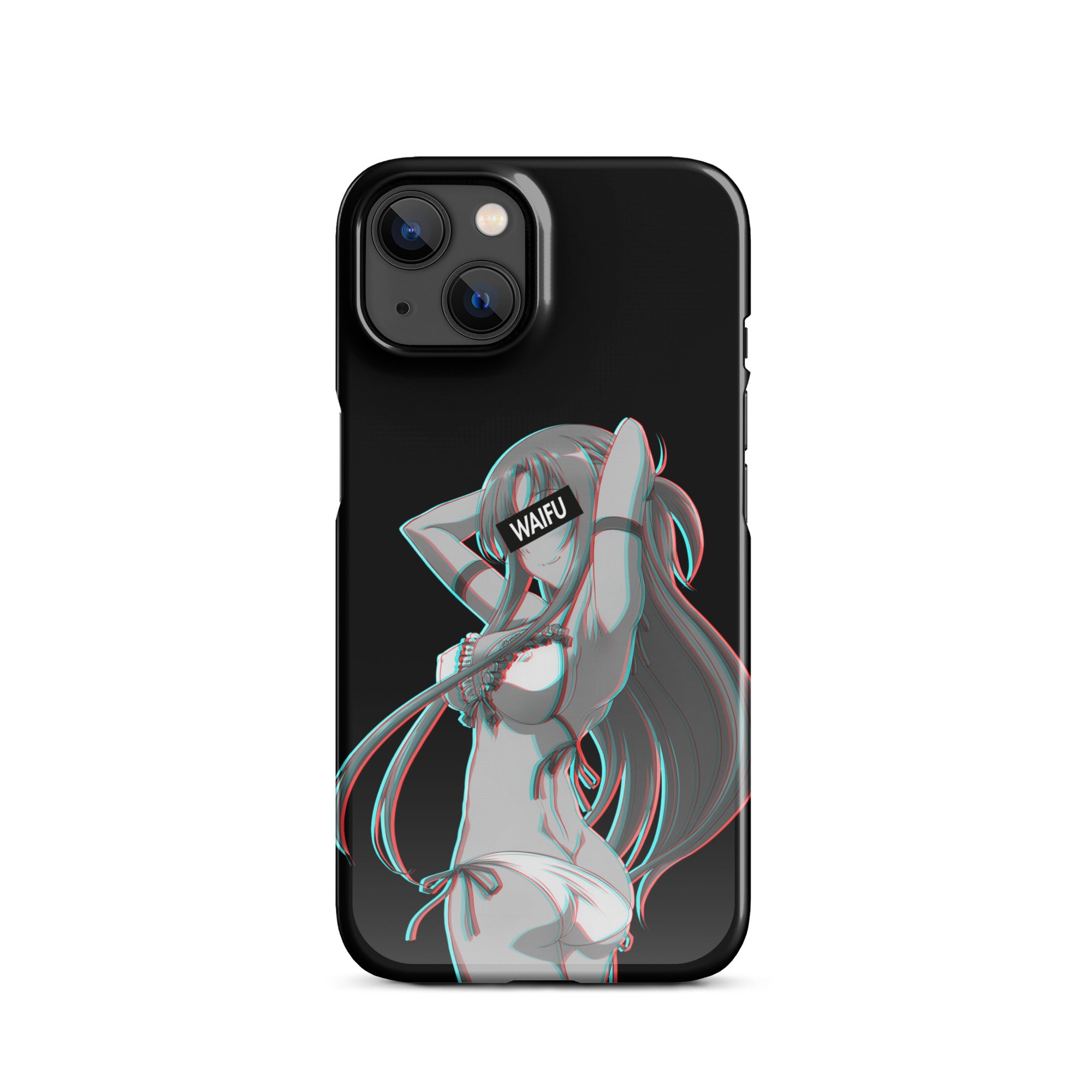 Asuna Waifu Material - Black Edition #002 iPhone Premium Case