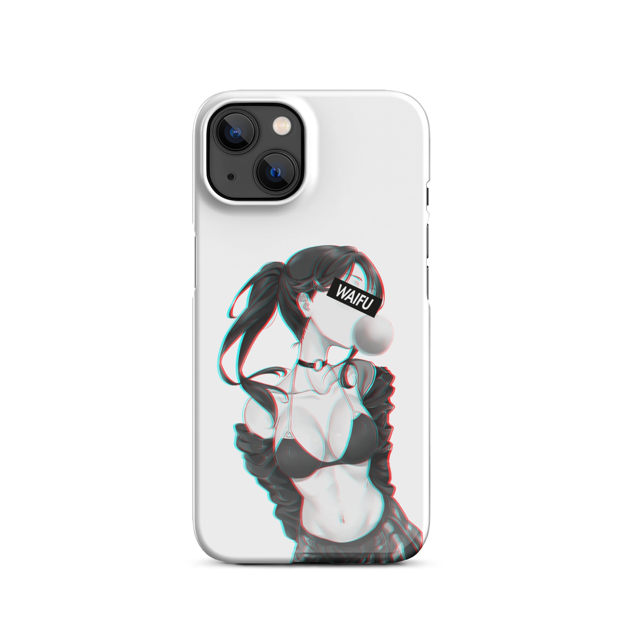 Cute Anime Girl Waifu Material #001 iPhone Premium Case