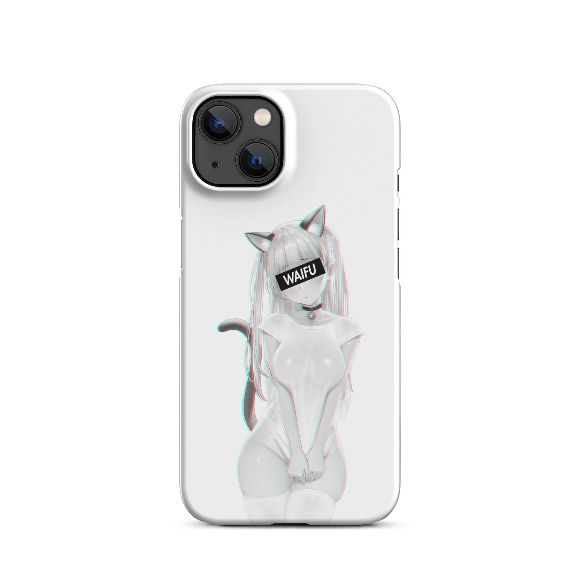 Cute Anime Girl Waifu Material #002 iPhone Premium Case