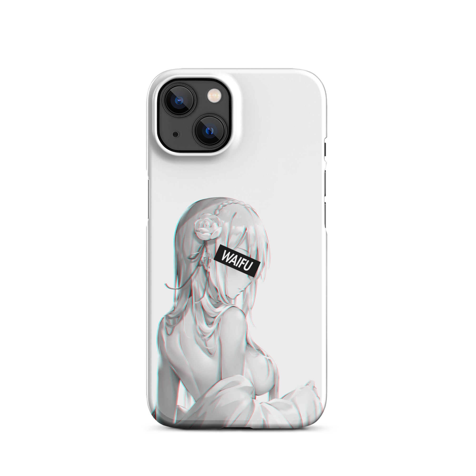 Emilia Waifu Material #001 iPhone Premium Case