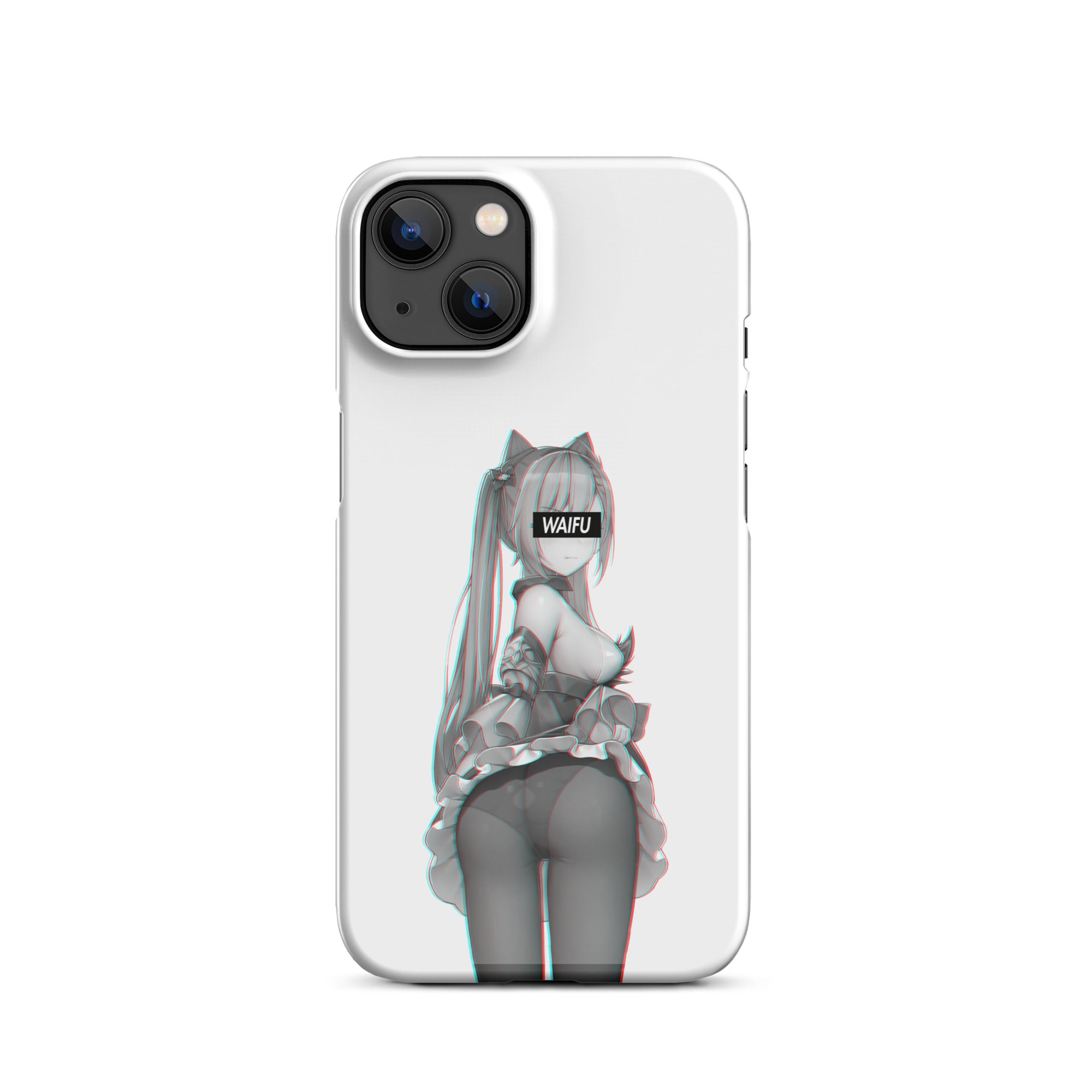 Keqing Waifu Material #001 iPhone Premium Case