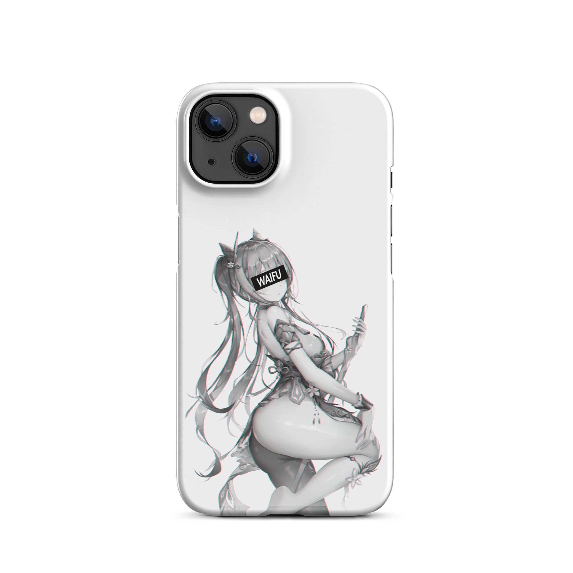 Keqing Waifu Material #003 iPhone Premium Case
