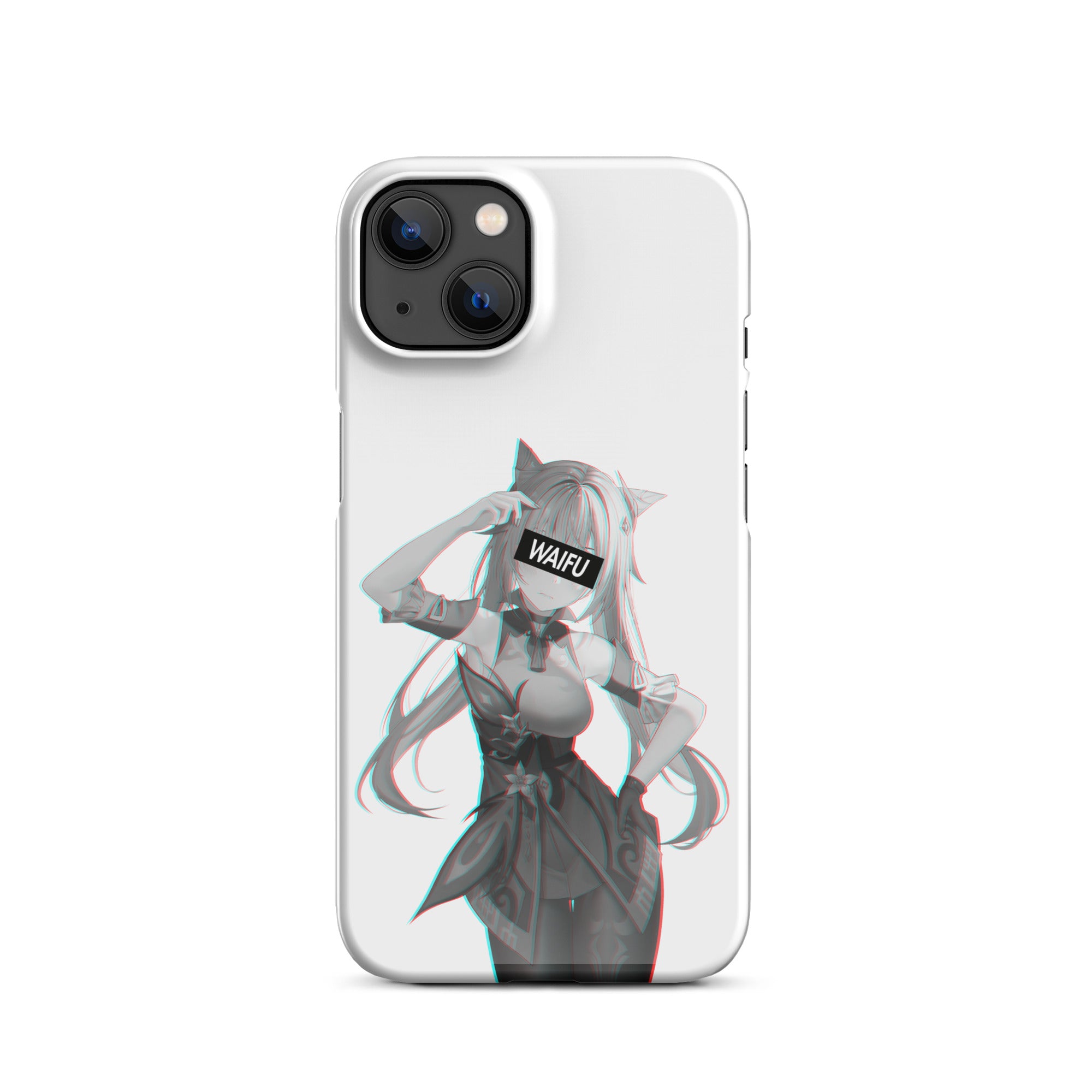 Keqing Waifu Material #004 iPhone Premium Case