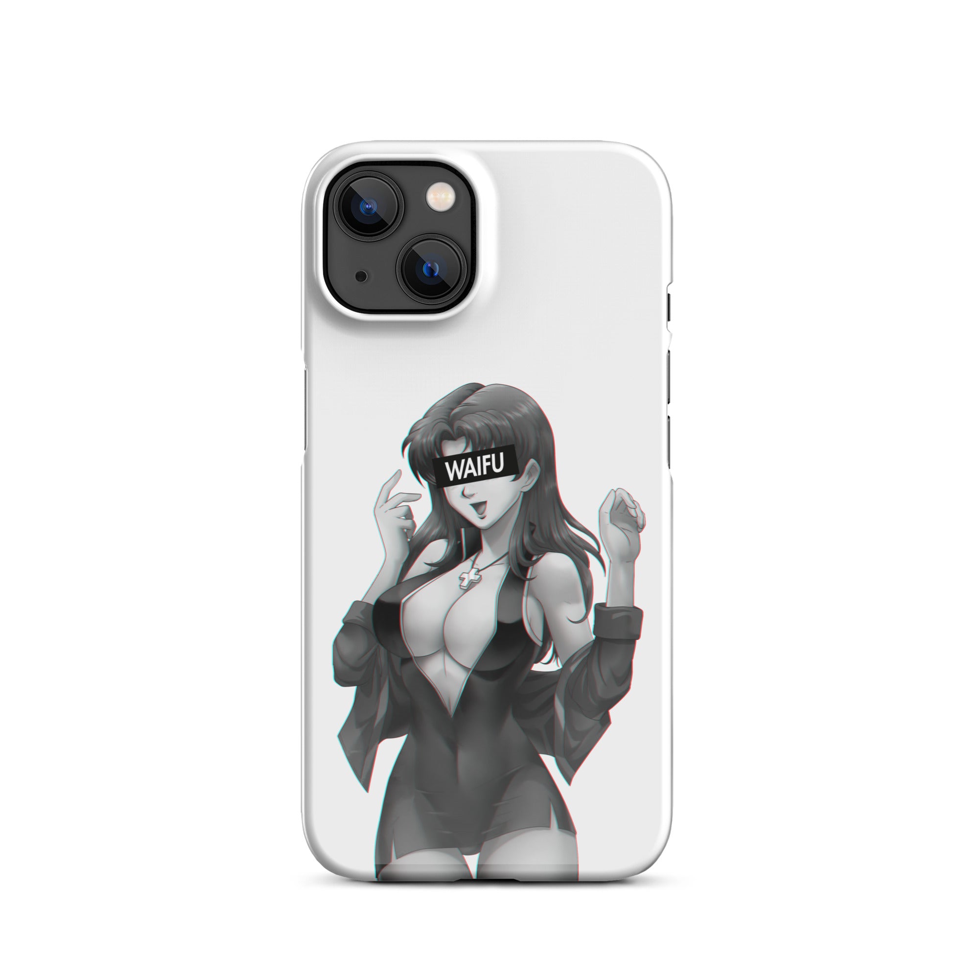 Misato Waifu Material #001 iPhone Premium Case