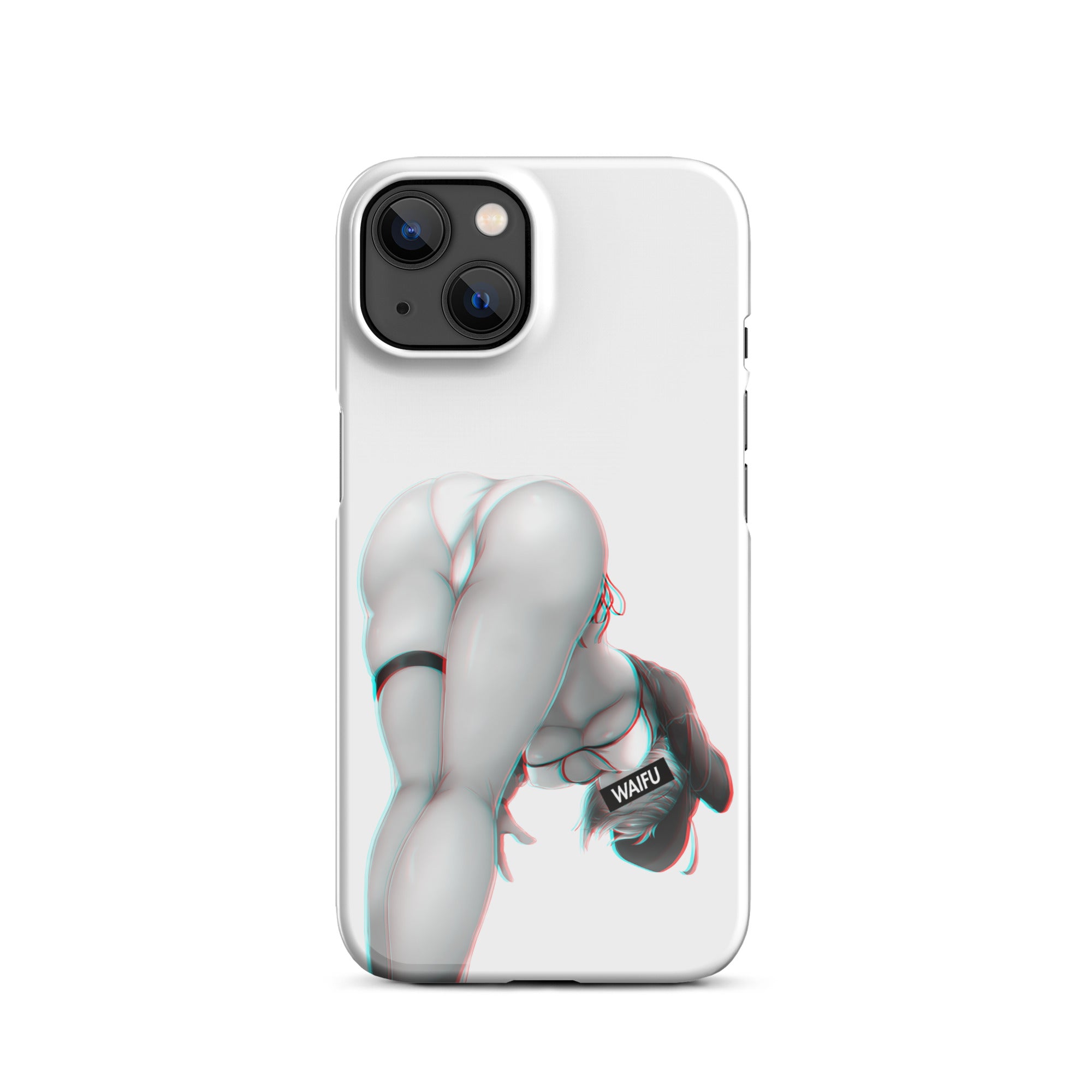 Mysterious Heroine Waifu Material #001 iPhone Premium Case
