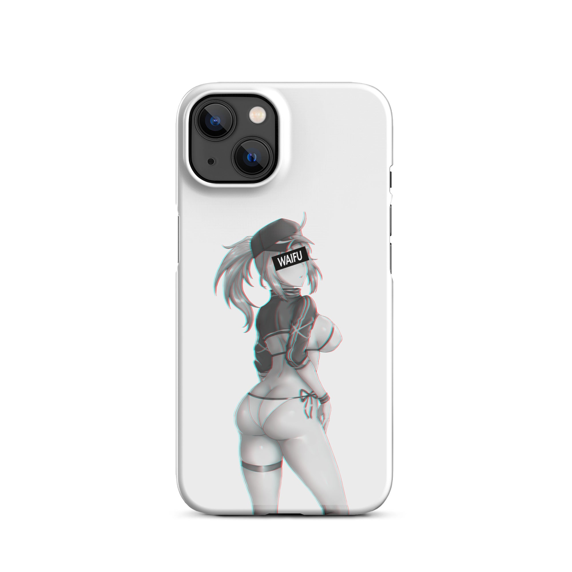 Mysterious Heroine Waifu Material #002 iPhone Premium Case