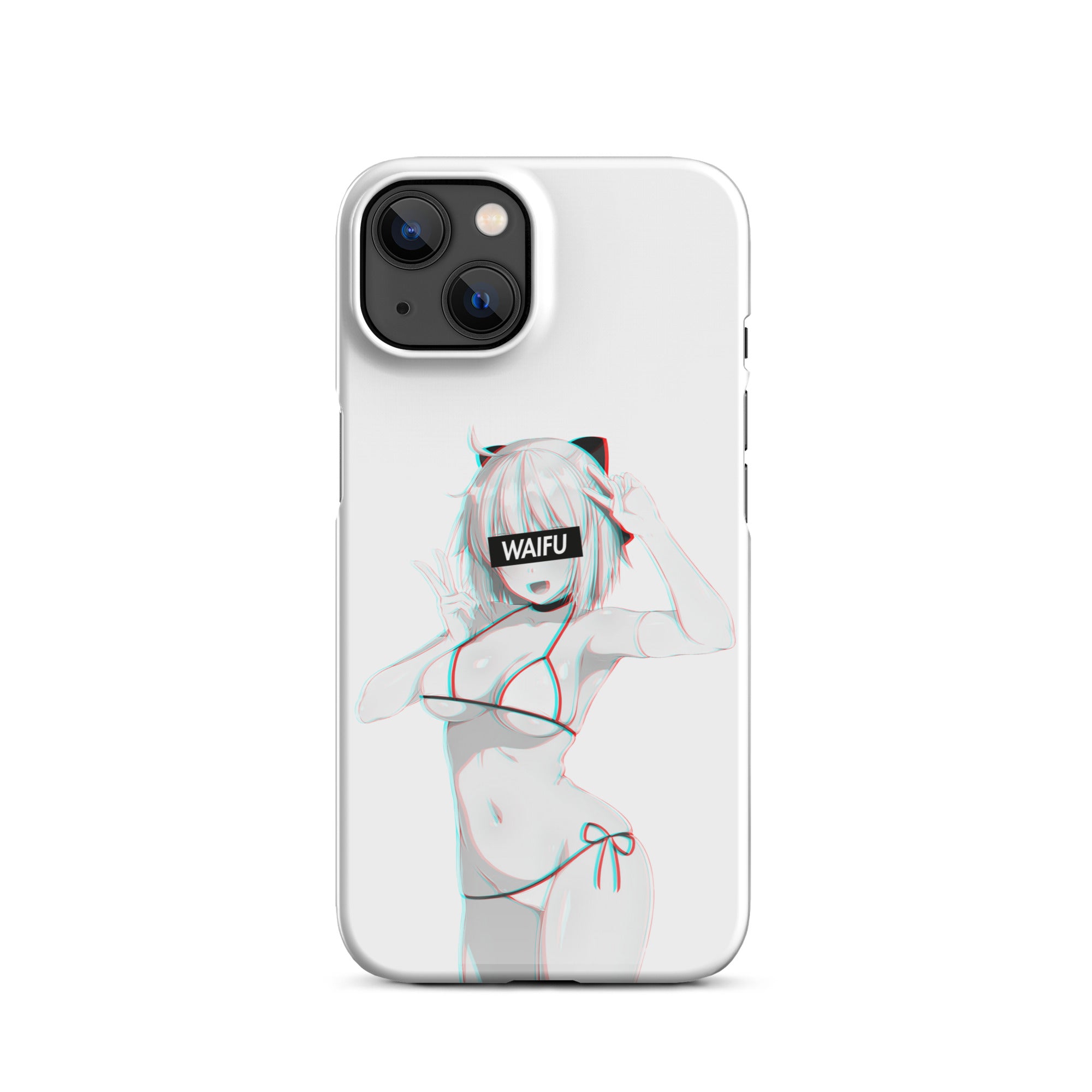 Okita Waifu Material #001 iPhone Premium Case