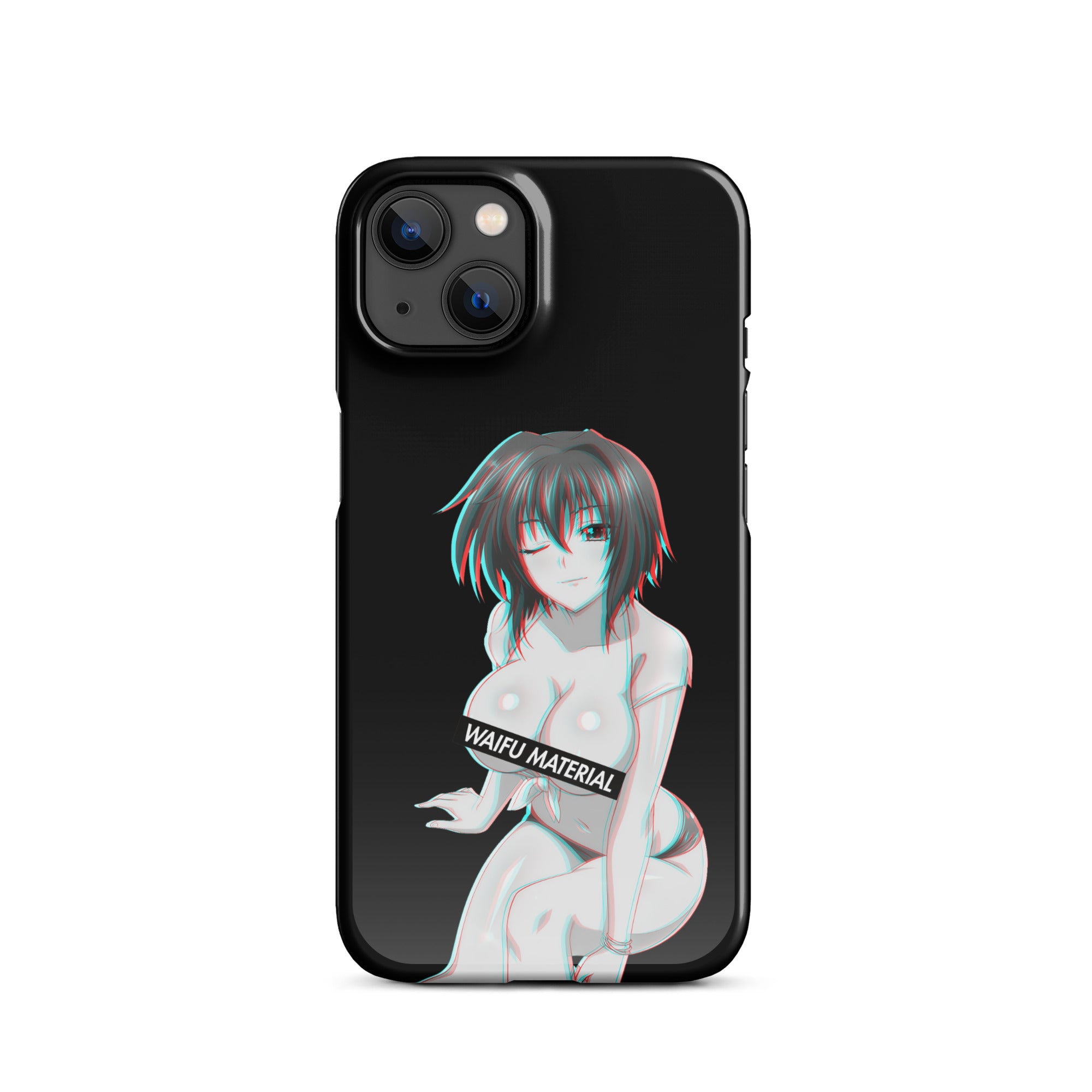Xenovia Waifu Material - Black Edition #003 iPhone Premium Case