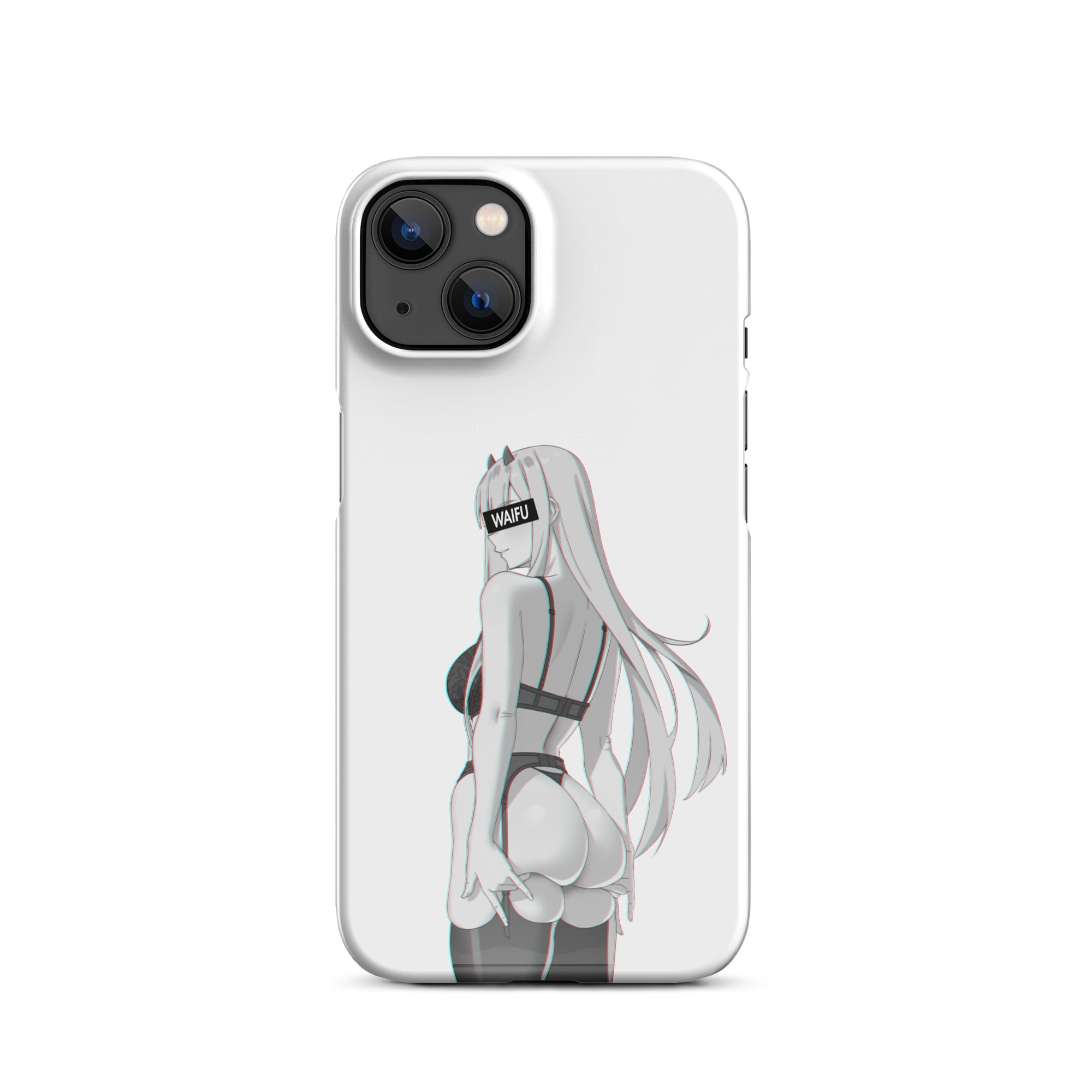 Zero Two Waifu Material #001 iPhone Premium Case