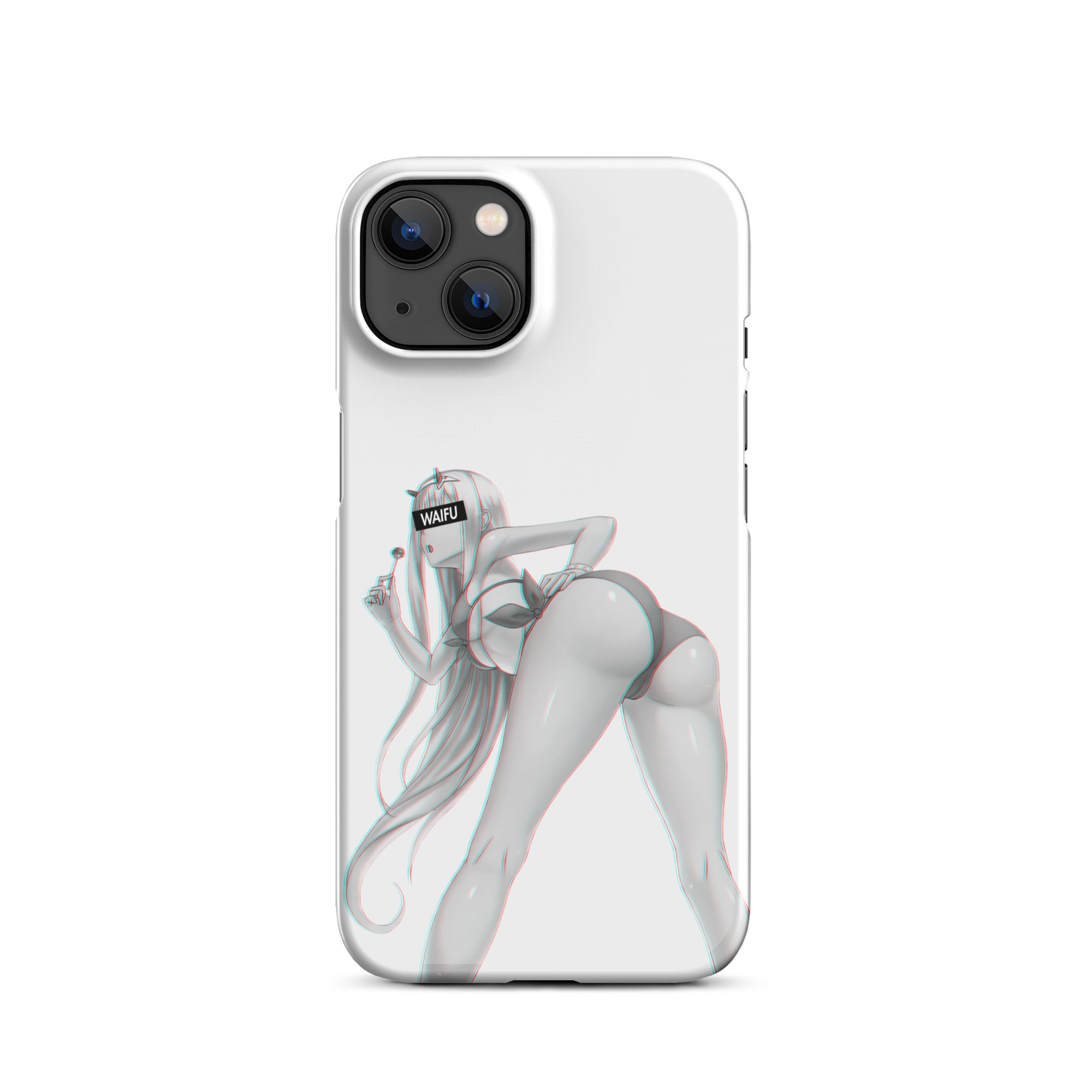 Zero Two Waifu Material #005 iPhone Premium Case