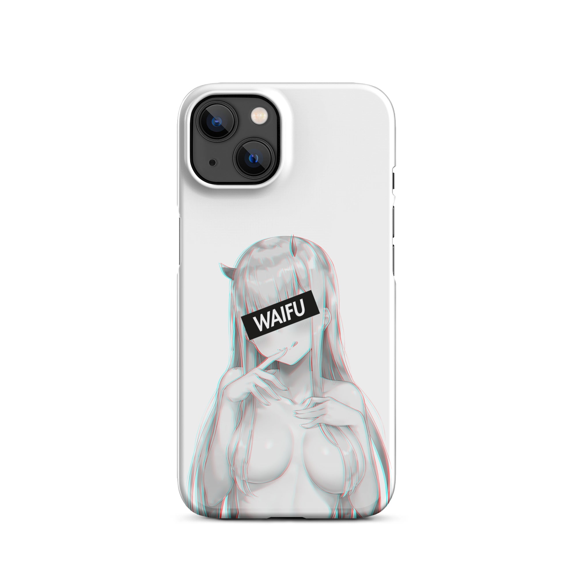 Zero Two Waifu Material #007 iPhone Premium Case