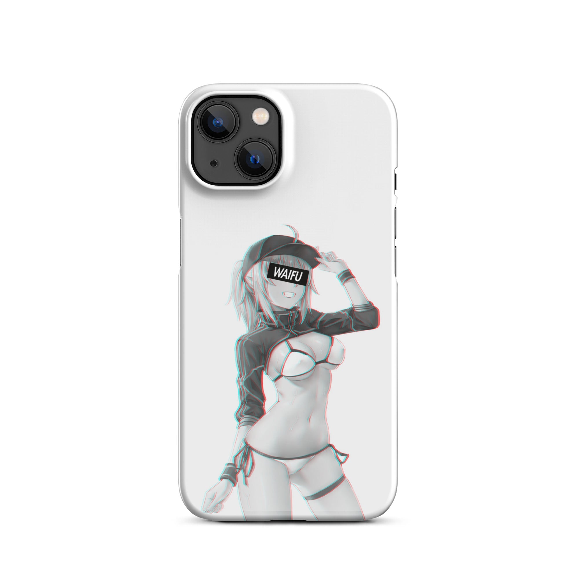 Mysterious Heroine Waifu Material #004 iPhone Premium Case