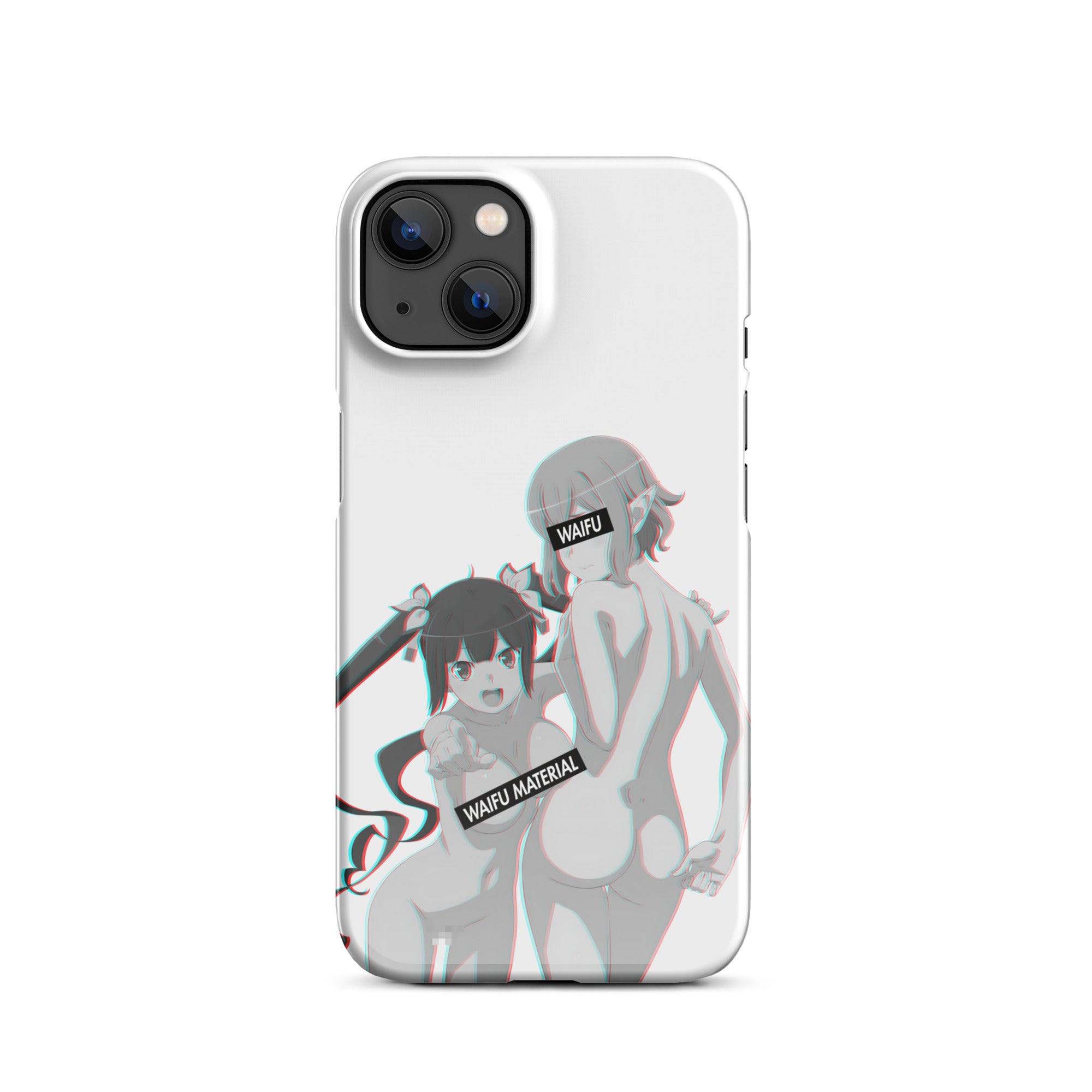 Hestia & Ryuu Waifu Material #001 iPhone Premium Case