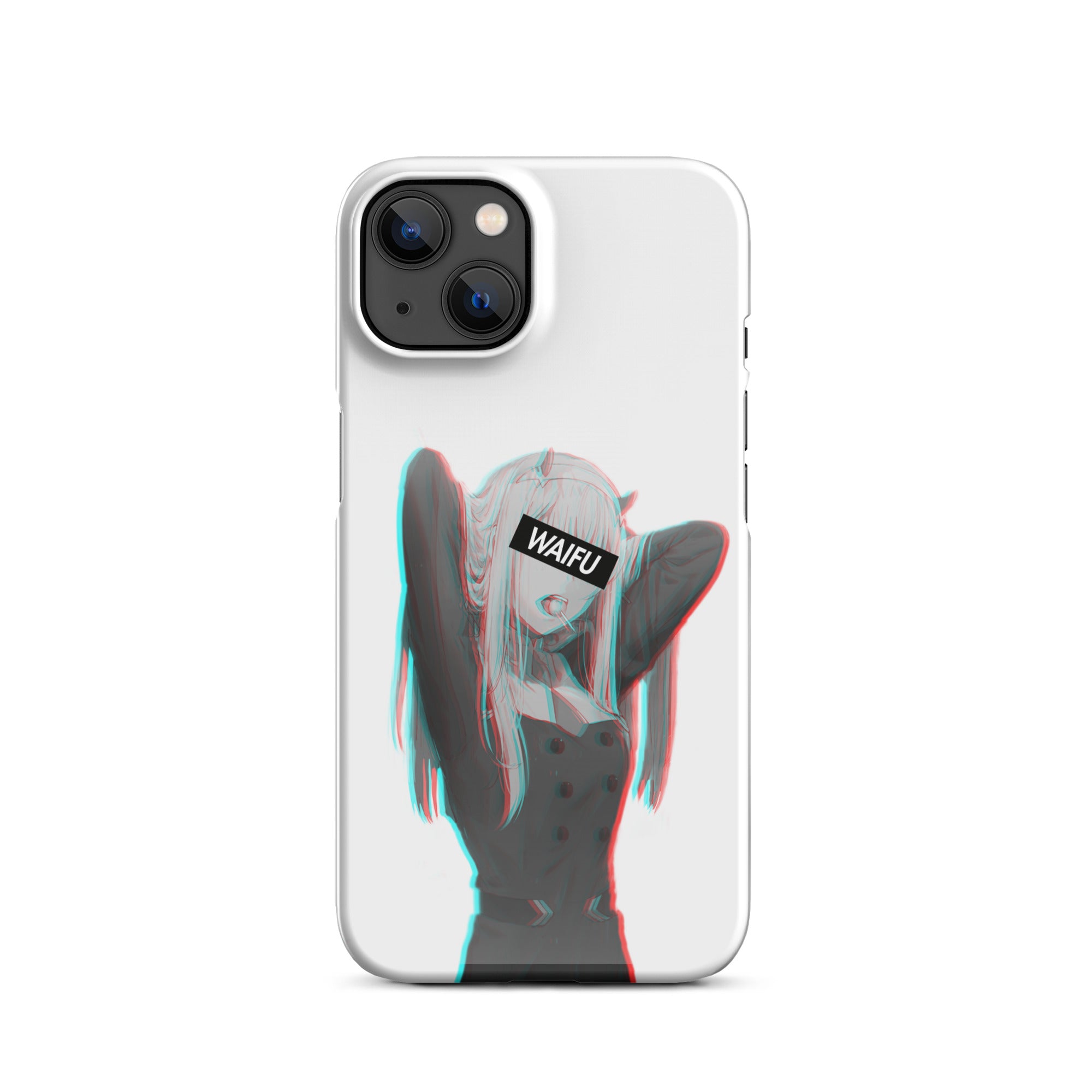 Zero Two Waifu Material #010 iPhone Premium Case